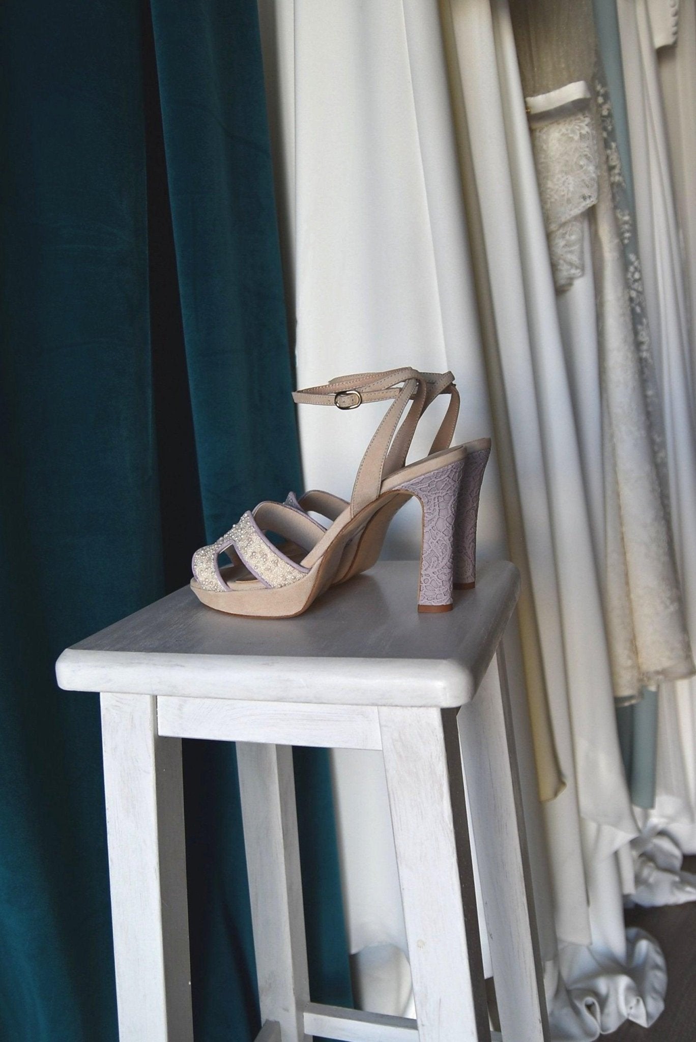 .en stock RAFAELLA mini perls TALLA 37.5 - zapatos_novia