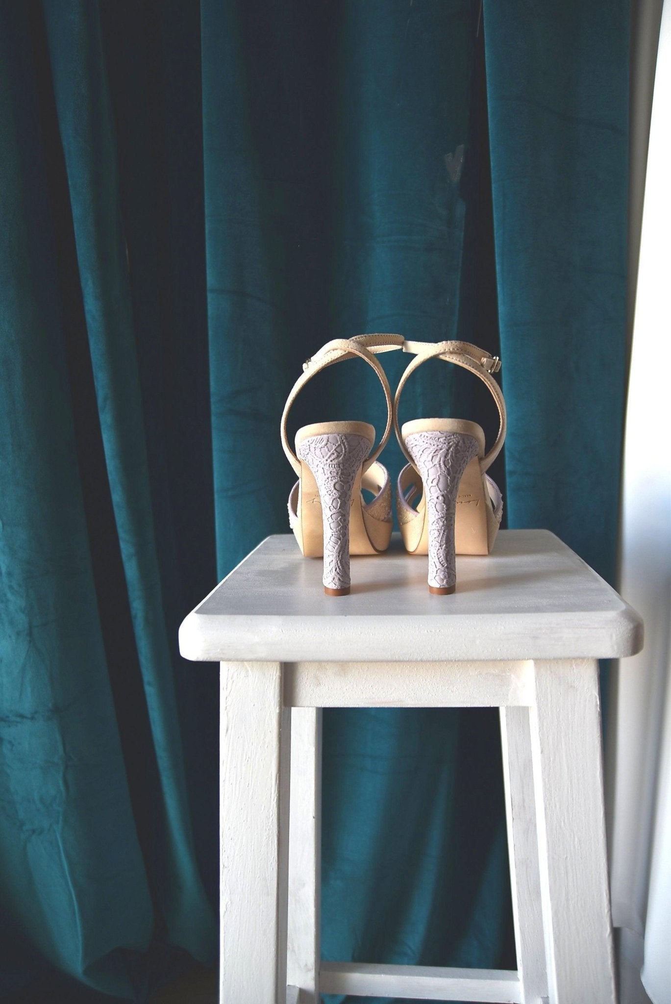 .en stock RAFAELLA mini perls TALLA 37.5 - zapatos_novia