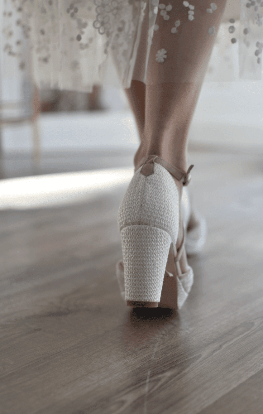 VIKA rosa plumeti tacón 8.5cm - zapatos_novia