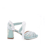 CIARA dandelion mint velvet petit