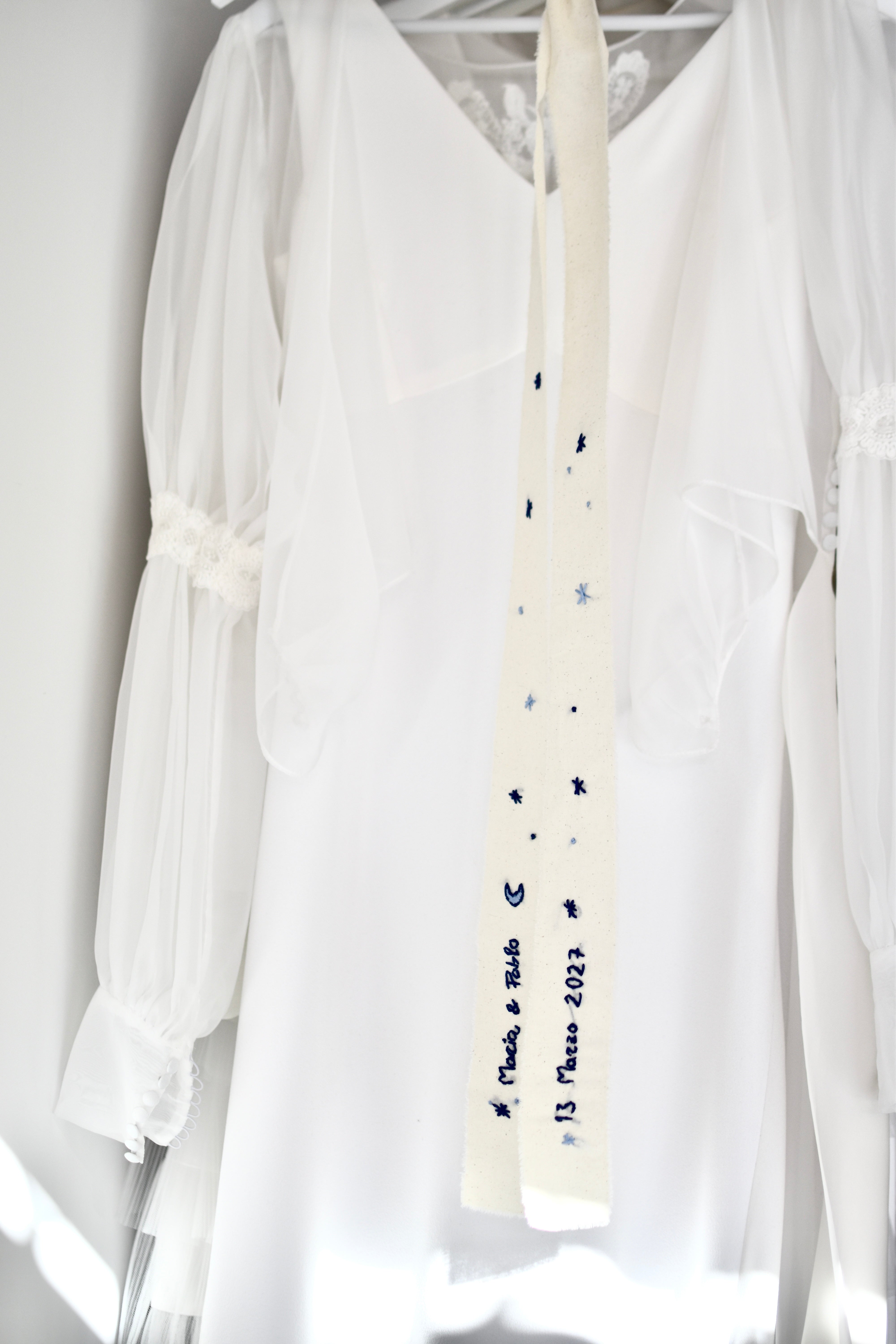 z.Velvet ribbon for bridal bouquet BOUGHT VILLA DARK