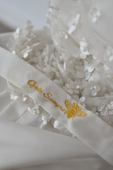 z.Velvet ribbon for bridal bouquet BOUGHT VILLA DARK