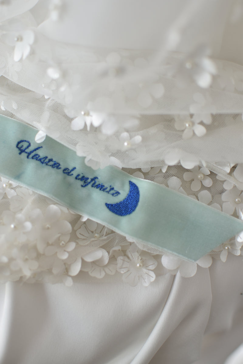 z.Velvet ribbon for bridal bouquet BOUGHT VILLA DARK