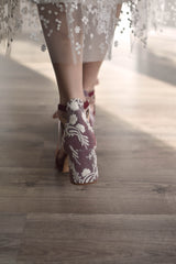 AYLA burgundy Portofino petit