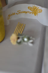 z.Velvet ribbon for bridal bouquet BOUGHT VILLA DARK