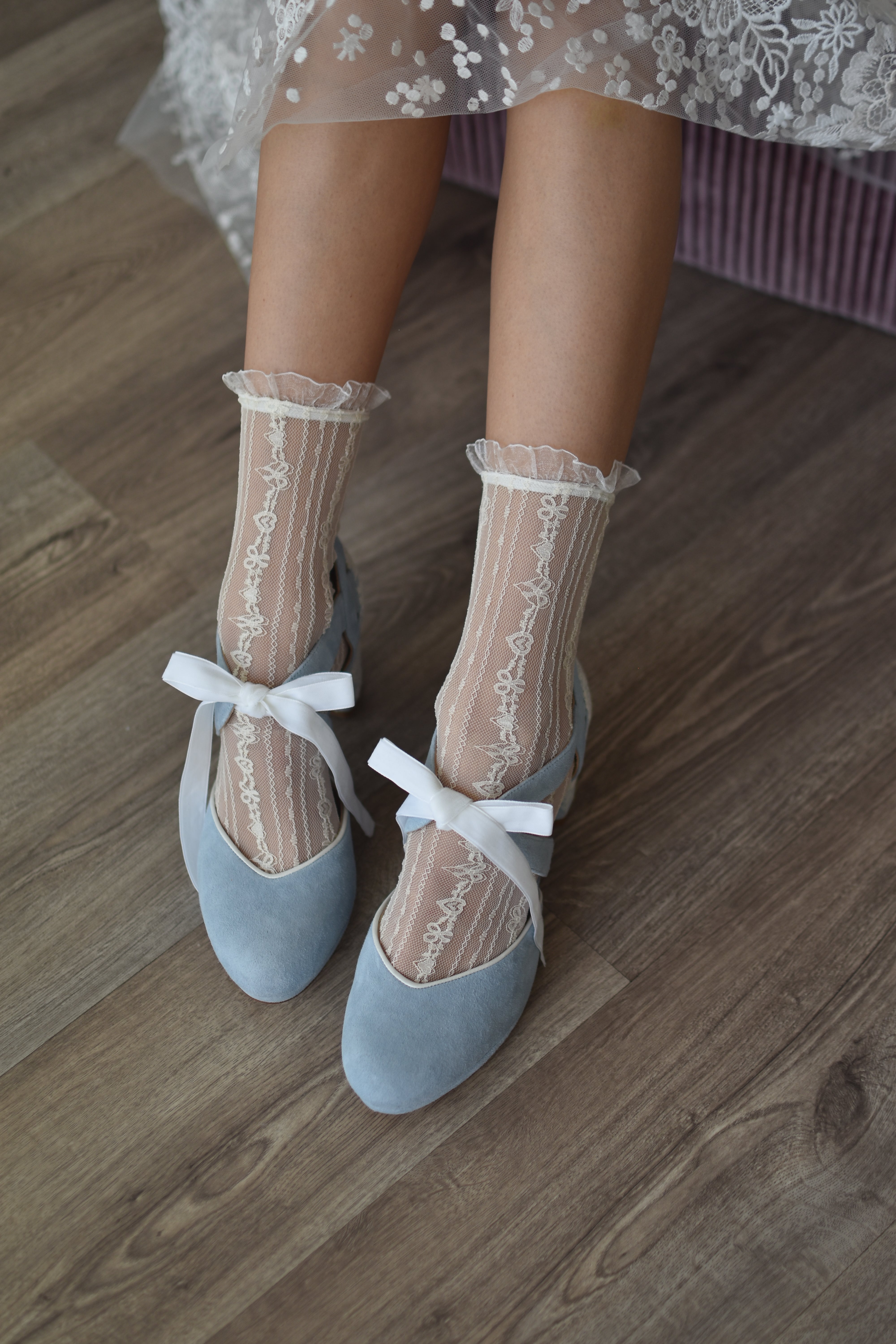 Hera open forest green and mint Constellation heel 9.5cm