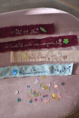 z.Velvet ribbon for bridal bouquet BOUGHT VILLA DARK