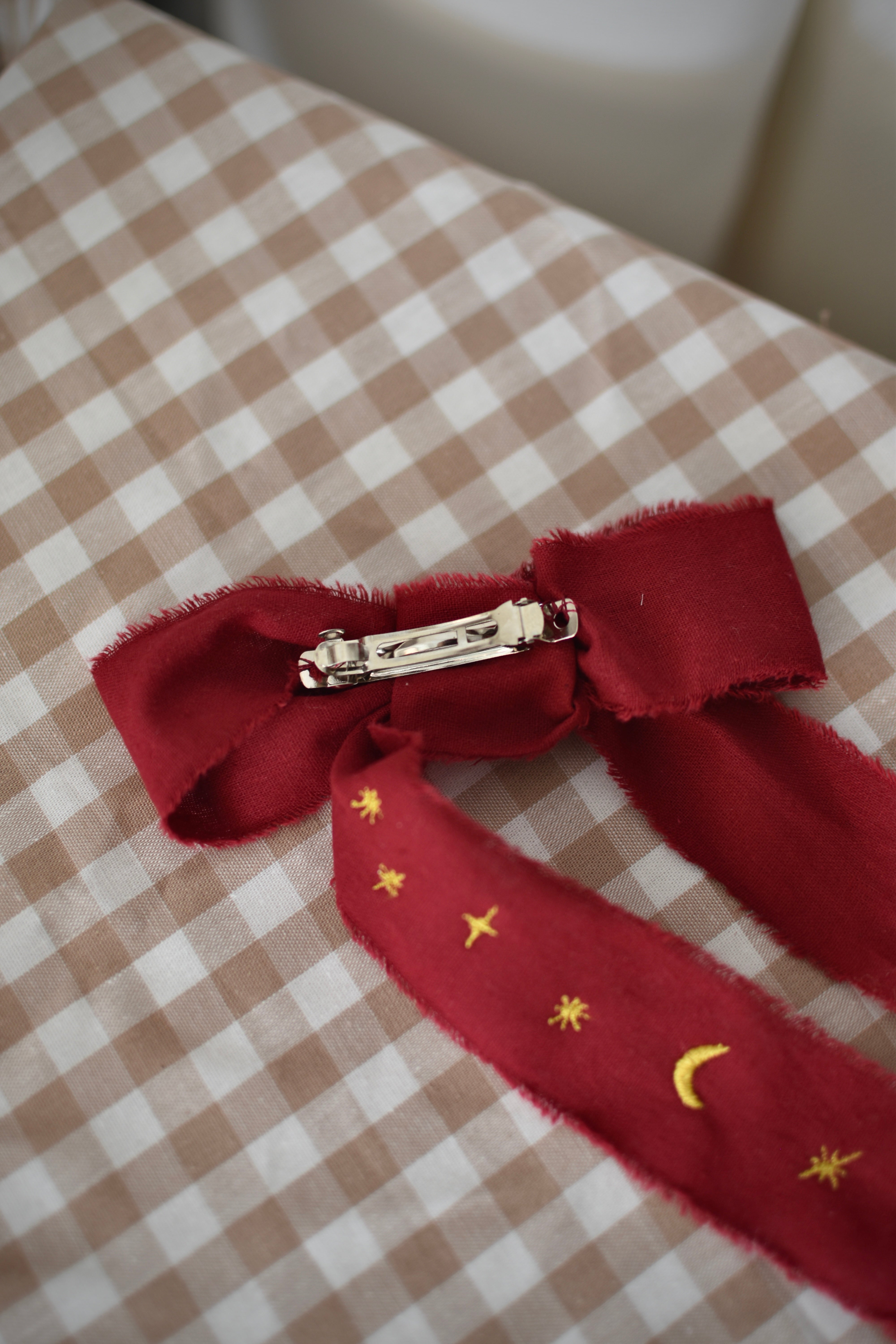 z.Velvet ribbon for bridal bouquet BOUGHT VILLA DARK