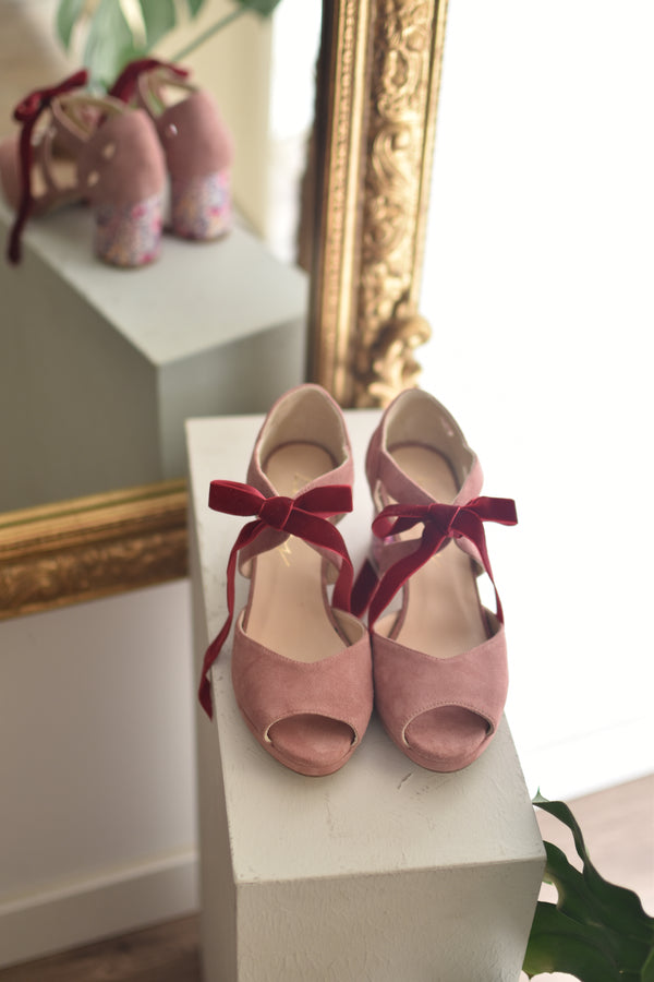 HERA abierto rosa antique aquarelle petit