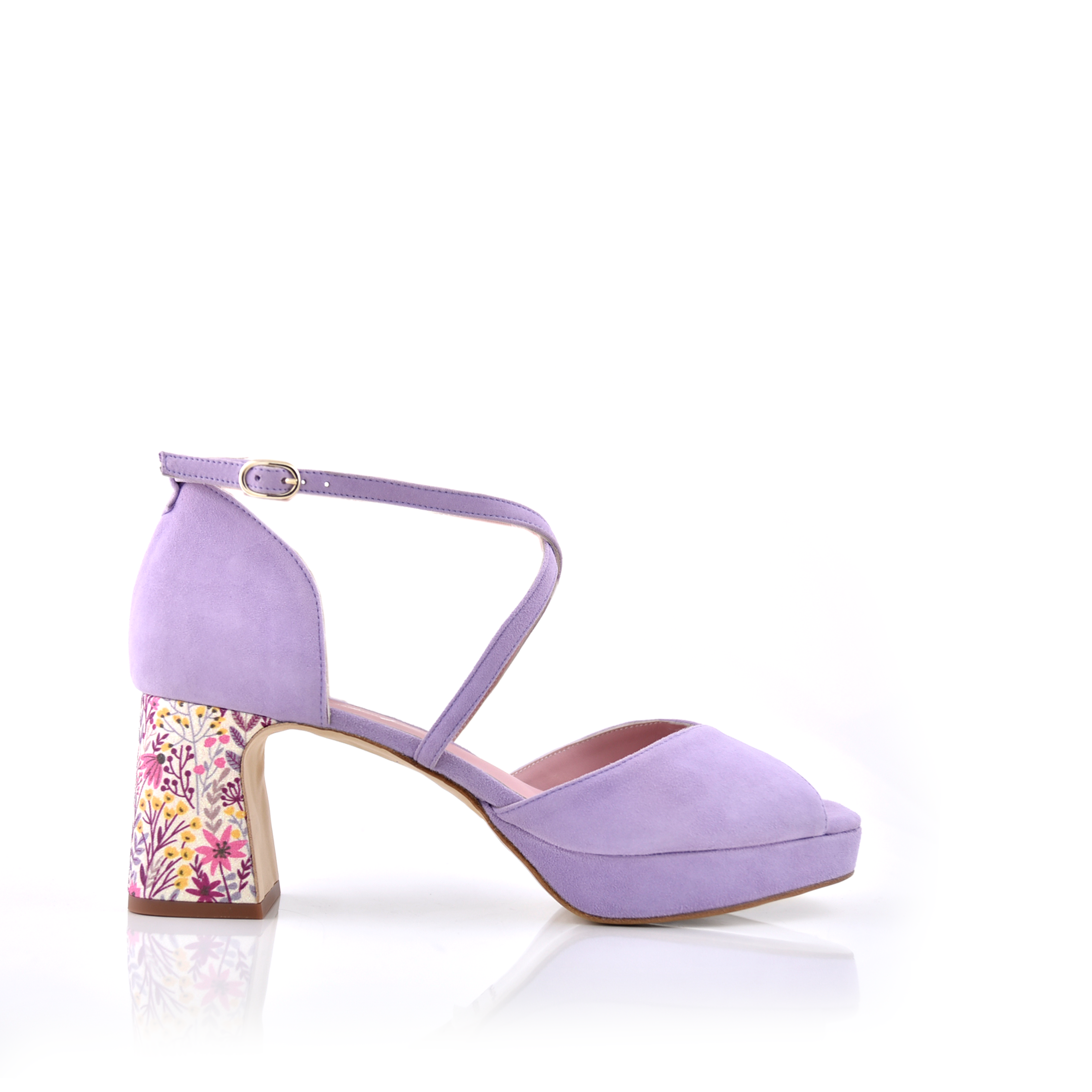 ROSALÍA  abierto lavanda horma reina puntera cuadrada May Aquarelle