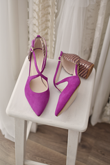 ZAPATO PERSONALIZADO NOVIA CON CIERRE DE HEBILLA 