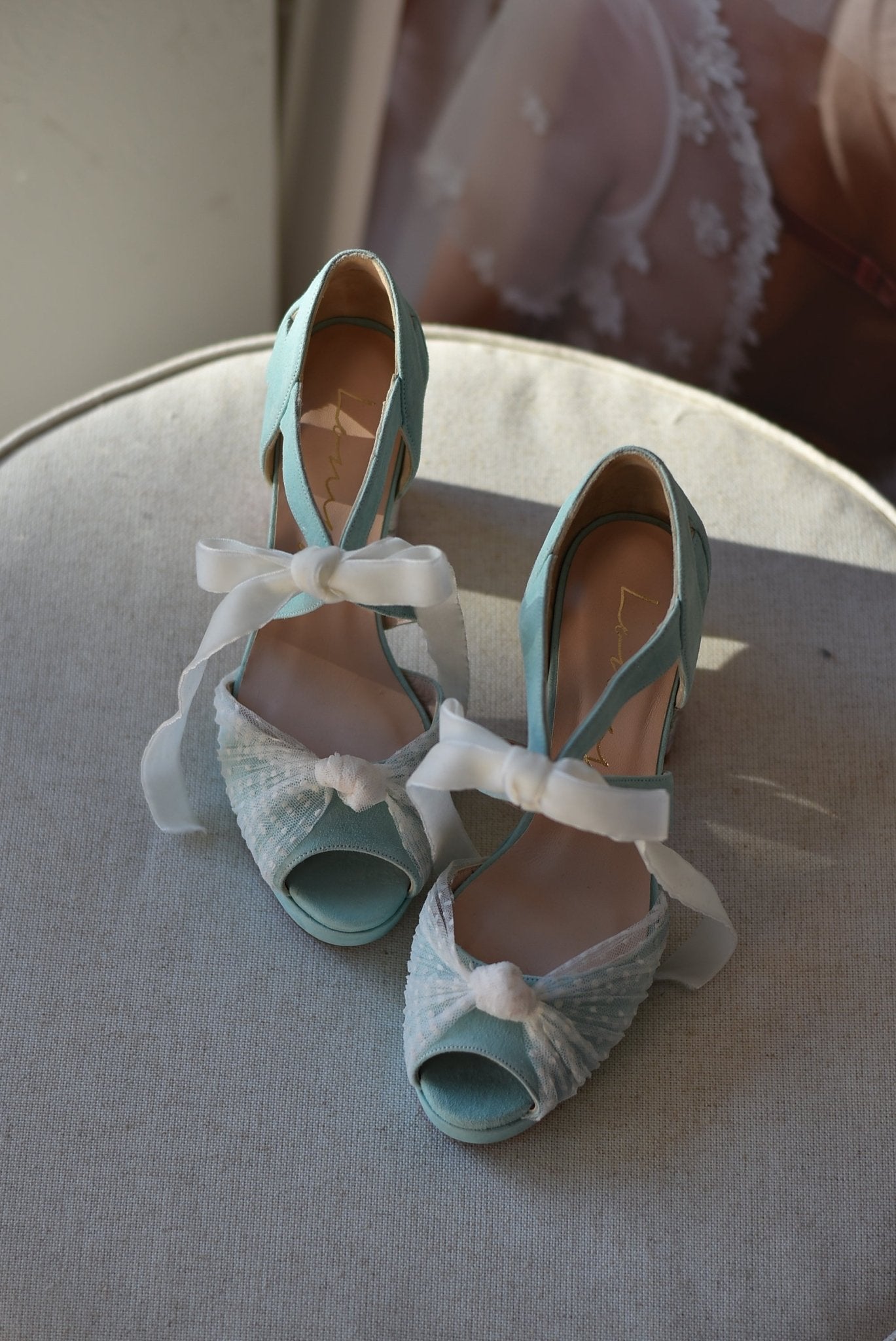 ÁGNES Blossom mint 10 - zapatos_novia