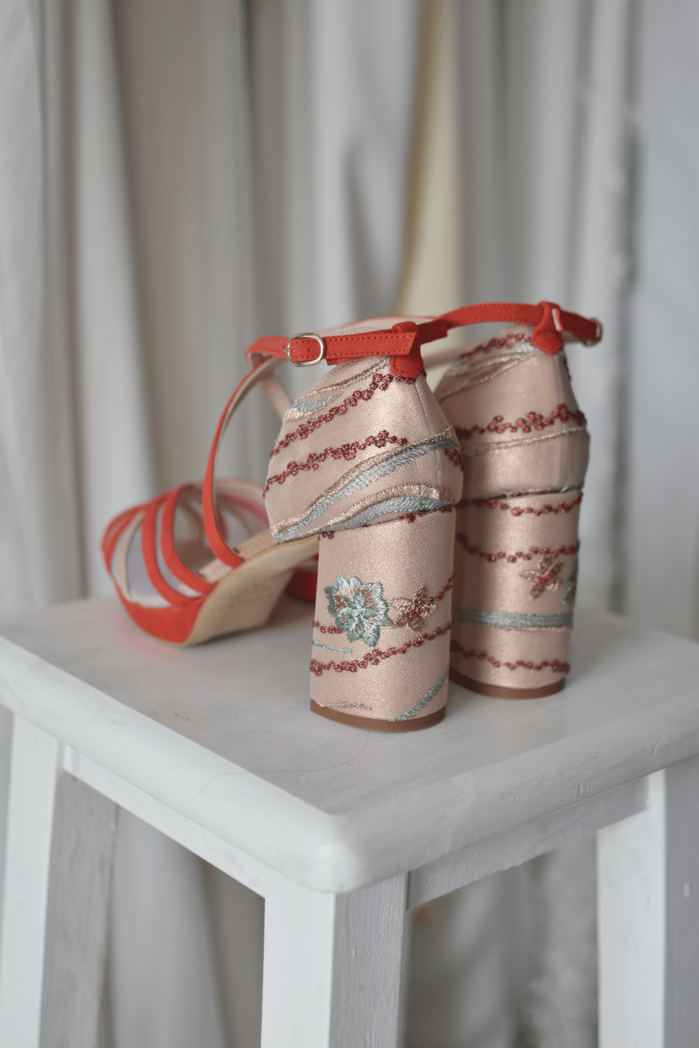 ANTONELLA caldero bordado Sophie 8.5 - zapatos_novia