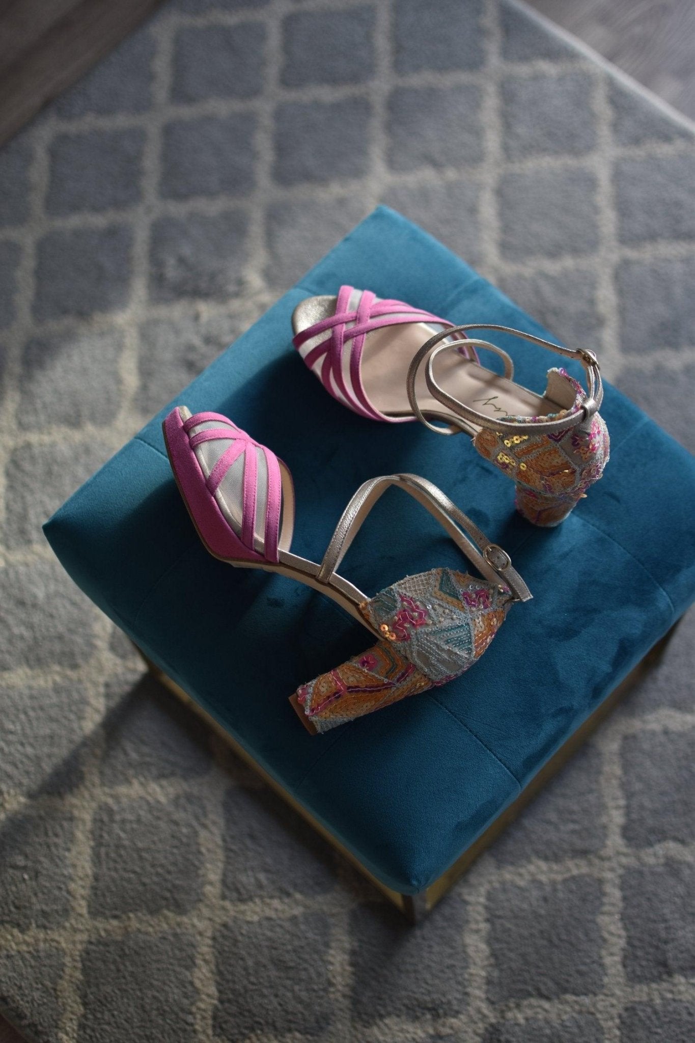 ANTONELLA fucsia feodora Mare midi - zapatos_novia
