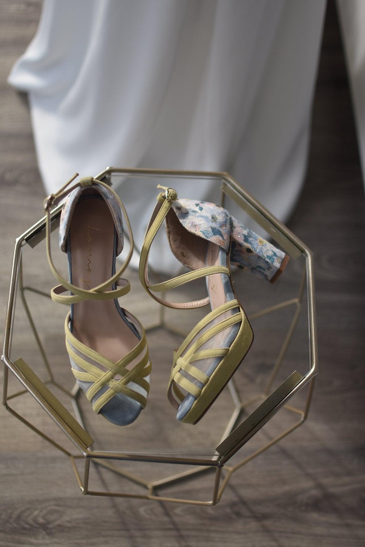 ANTONELLA lemon Montmartre midi - zapatos_novia