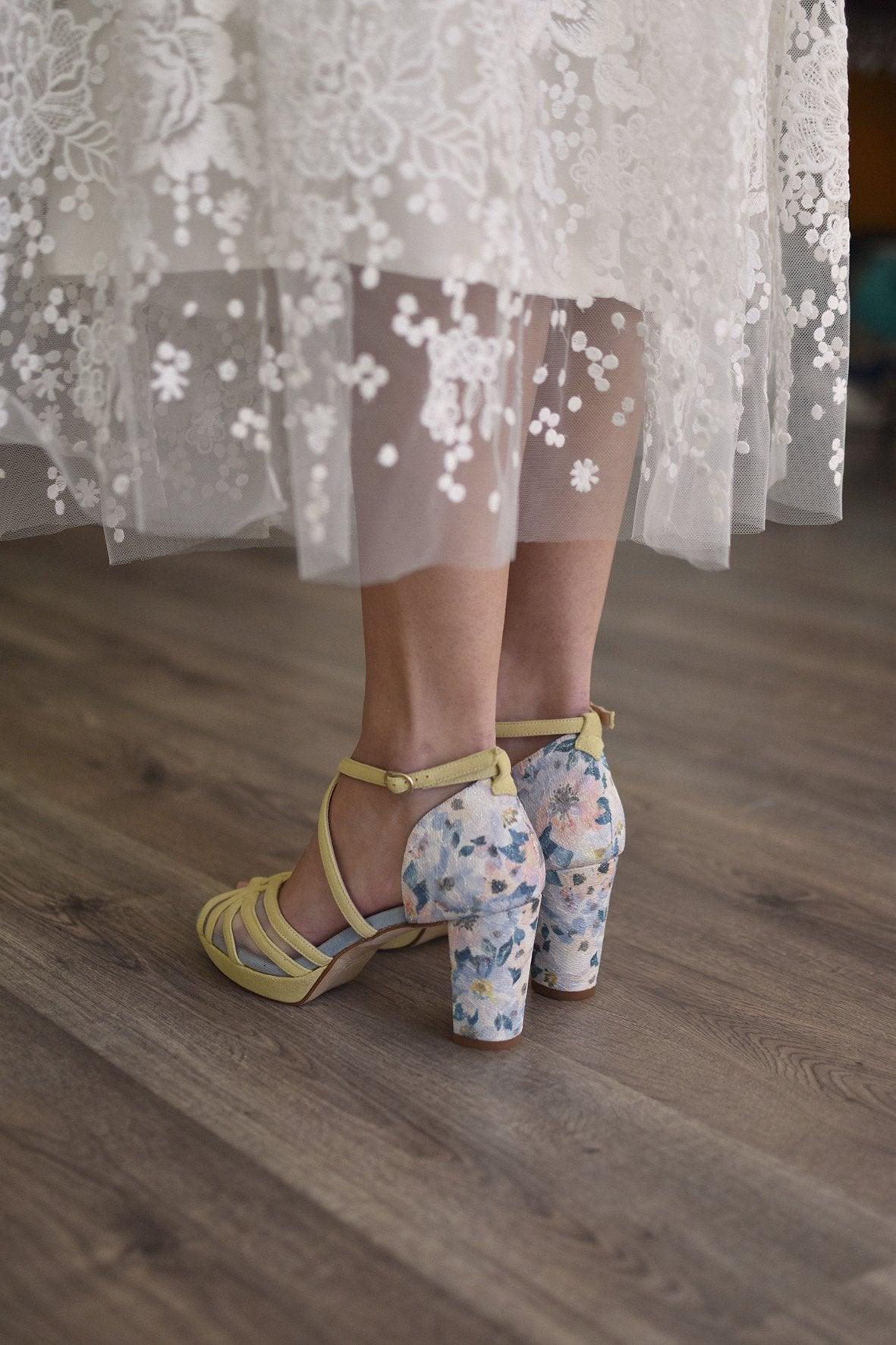 ANTONELLA lemon Montmartre midi - zapatos_novia