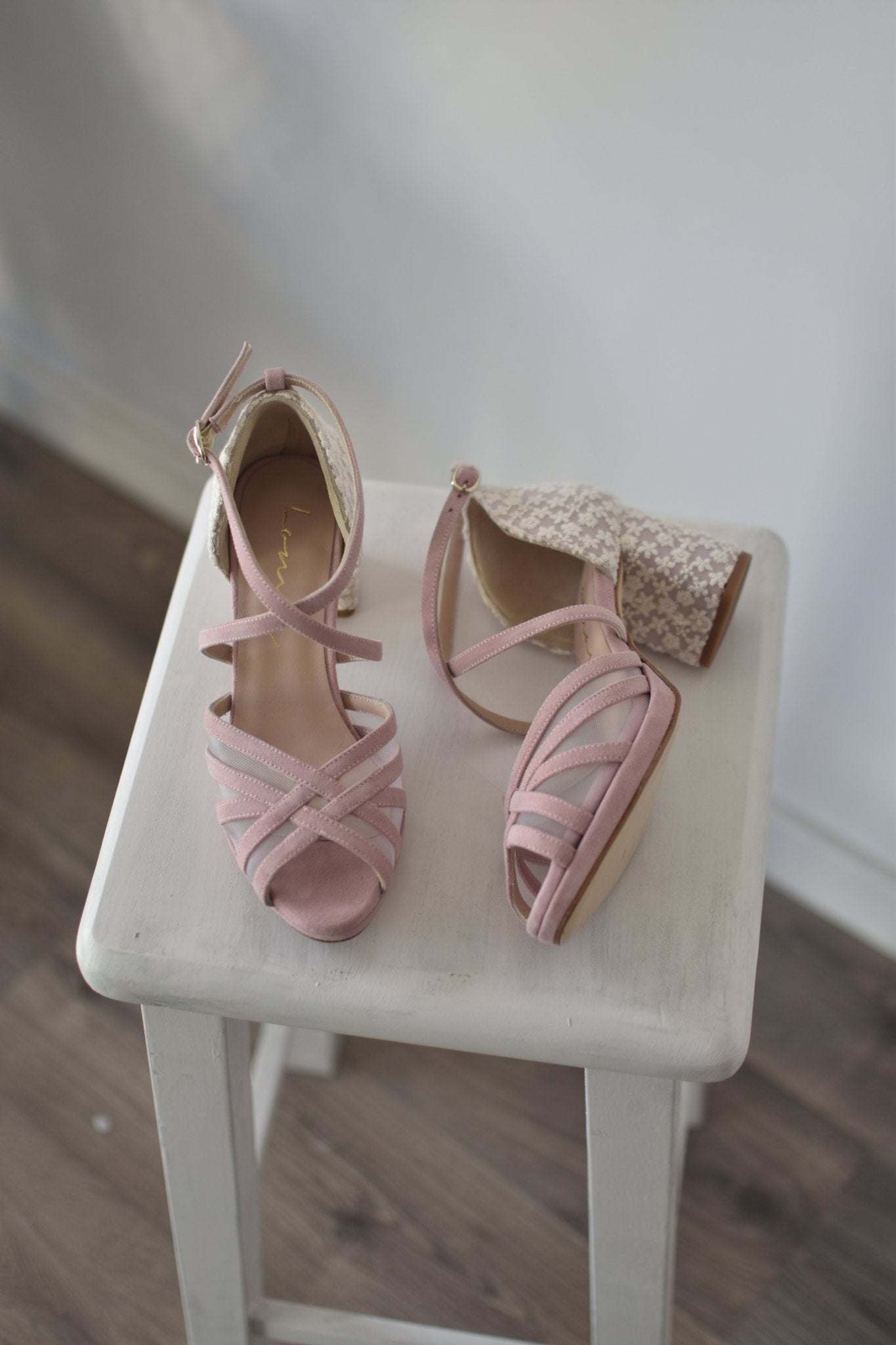 ANTONELLA pink Marion midi - zapatos_novia