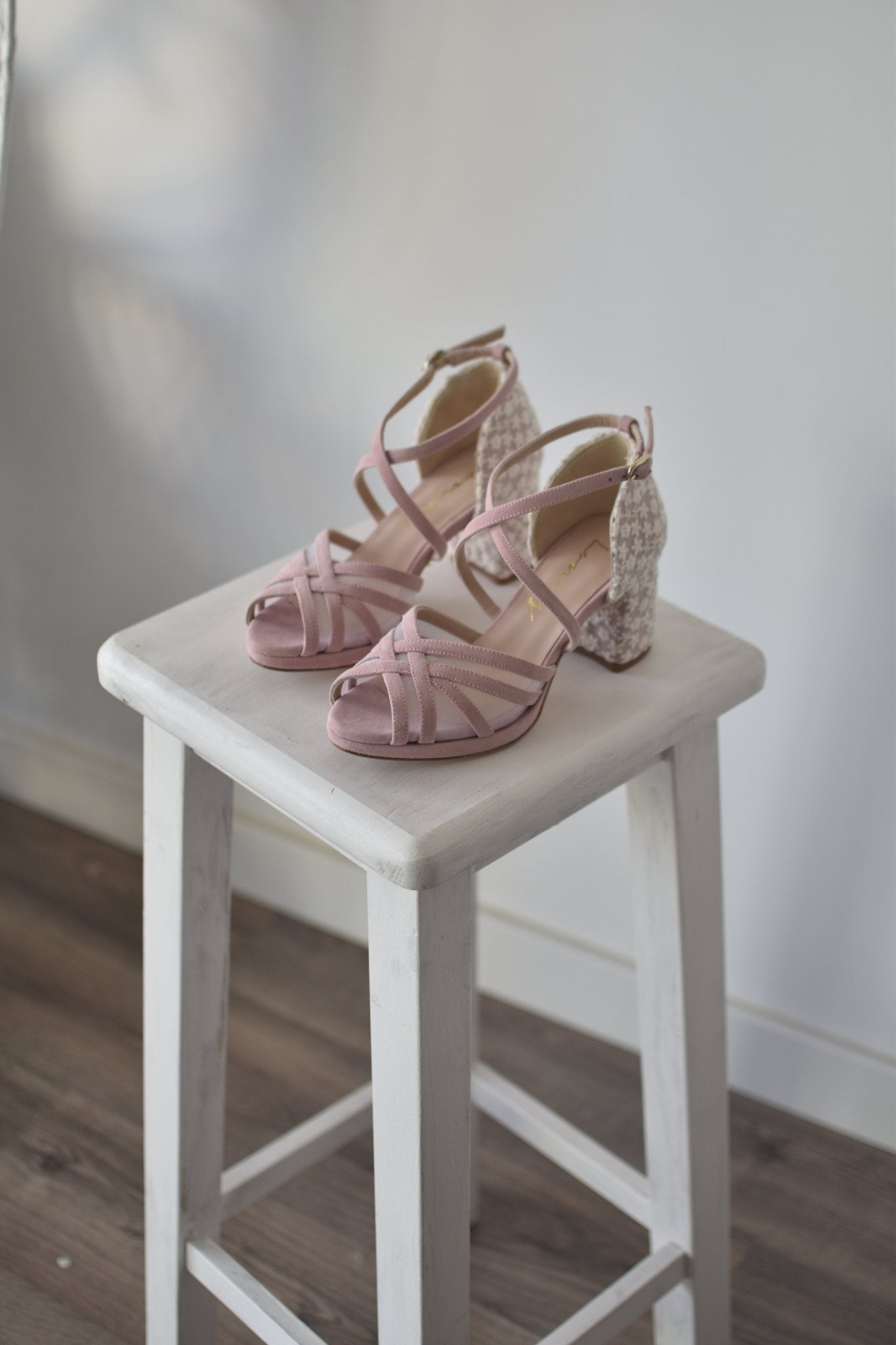 ANTONELLA pink Marion midi - zapatos_novia