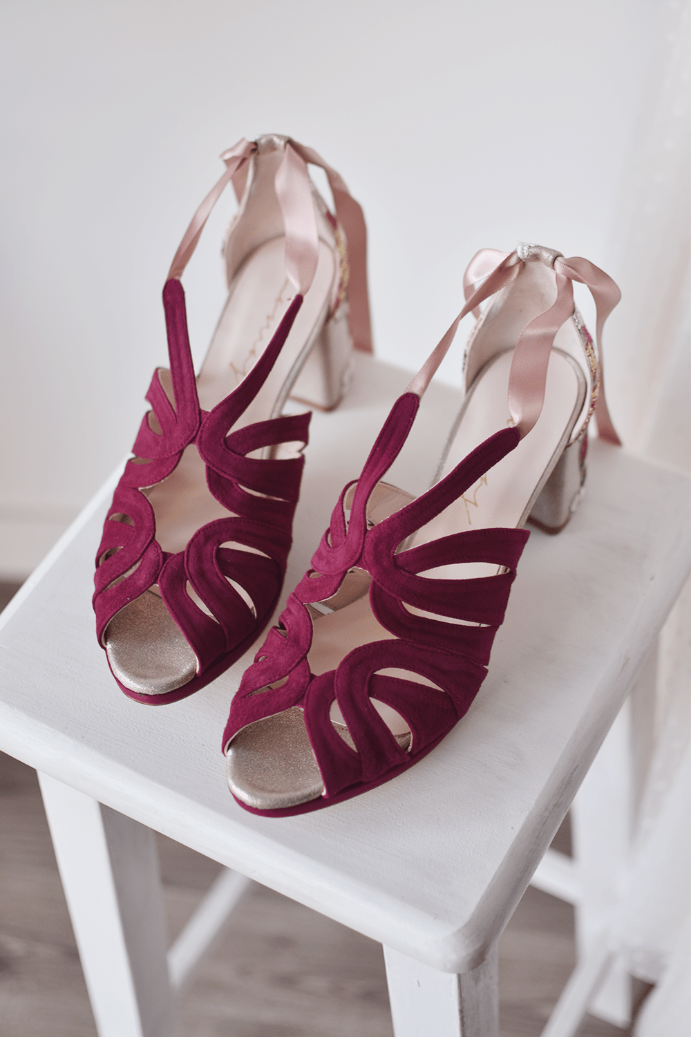 ARAVIS burdeos rosado Filipinas petit - zapatos_novia