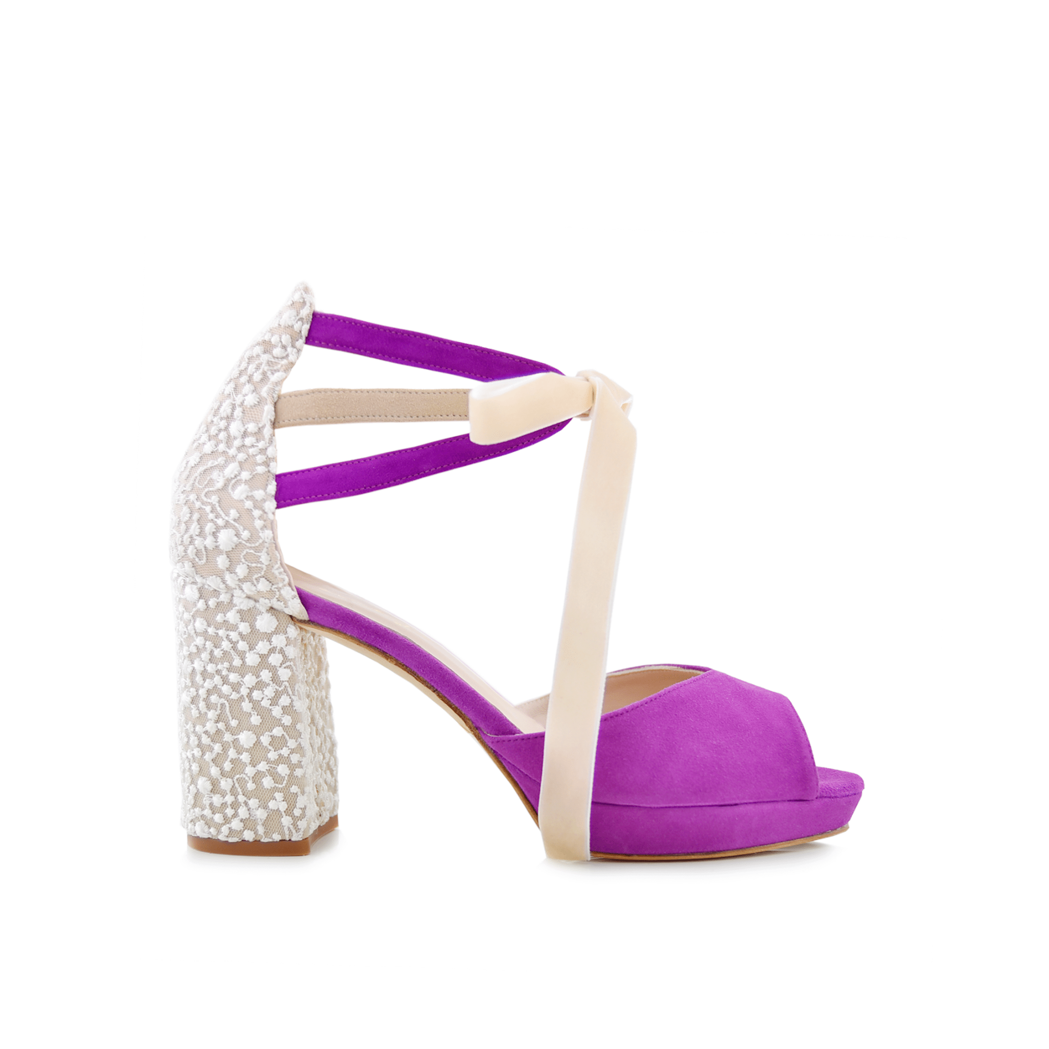 Ayla Buganvilla Bubble Midi — Zapatos de novia Lomas Shoes