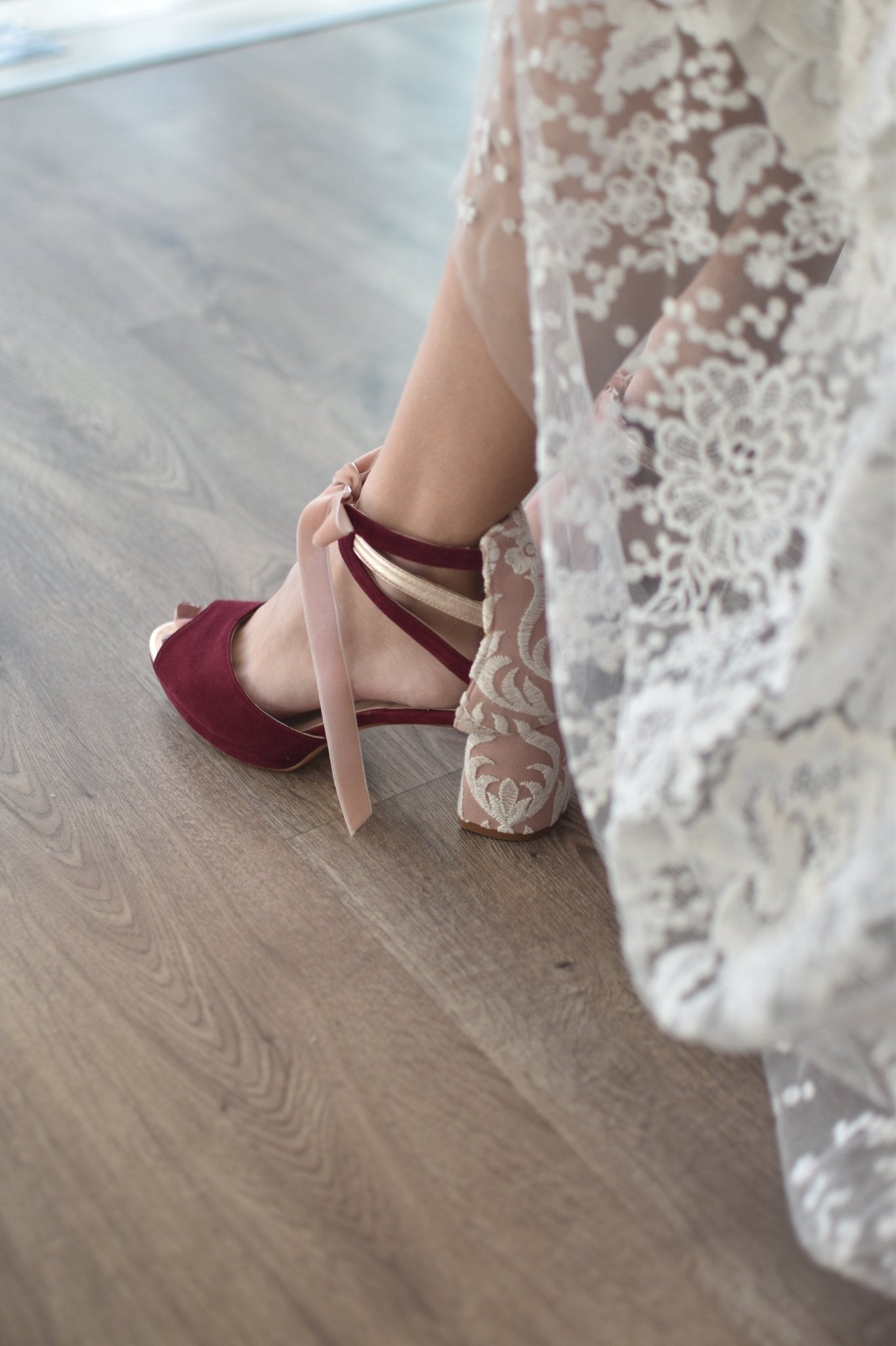 AYLA burdeos Mary petit - zapatos_novia