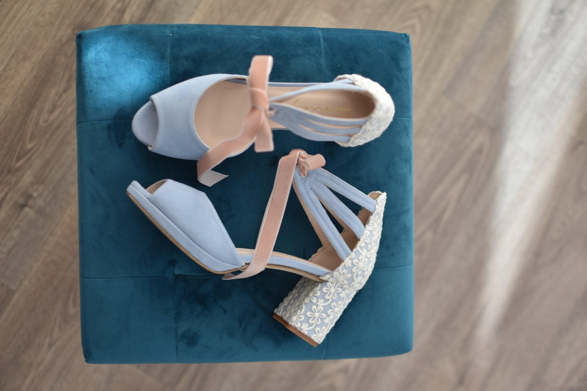 AYLA celeste Marion tacón petit - zapatos_novia