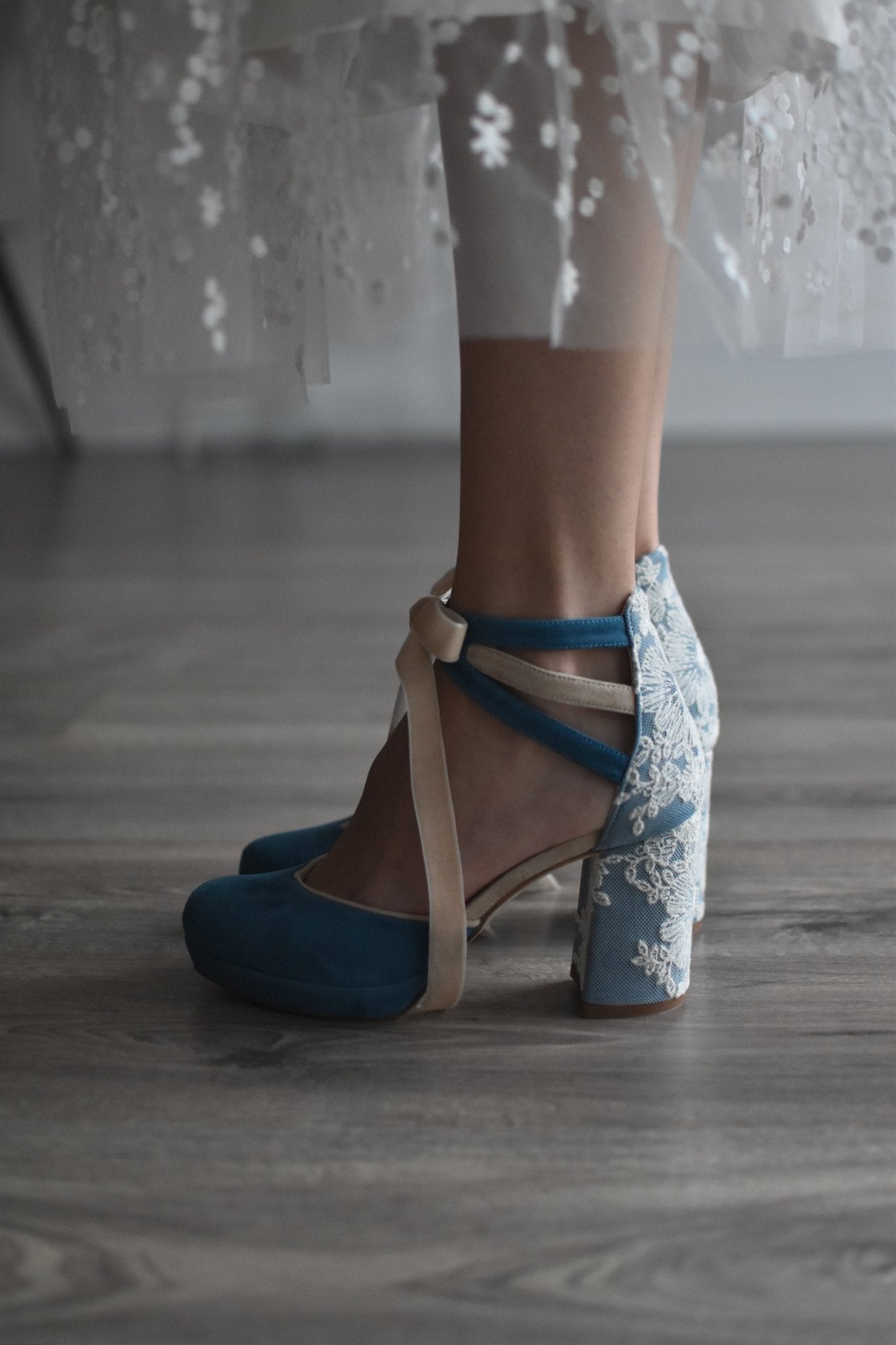 AYLA cerrado petrol Oliveti 85 - zapatos_novia