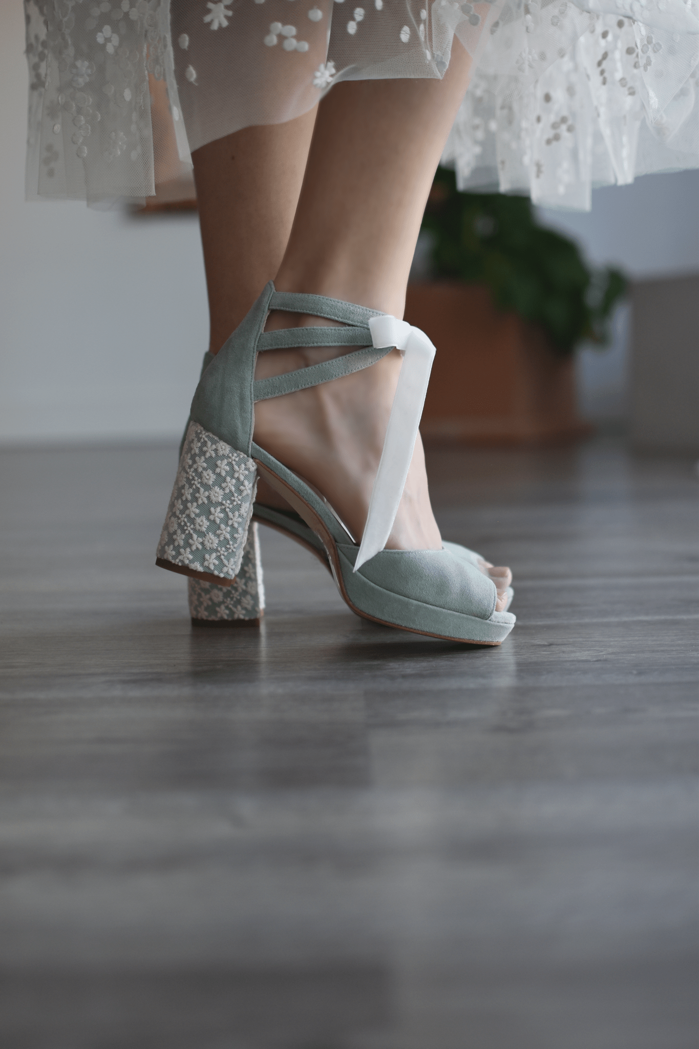 AYLA eucalipto claro Marion 85 - zapatos_novia