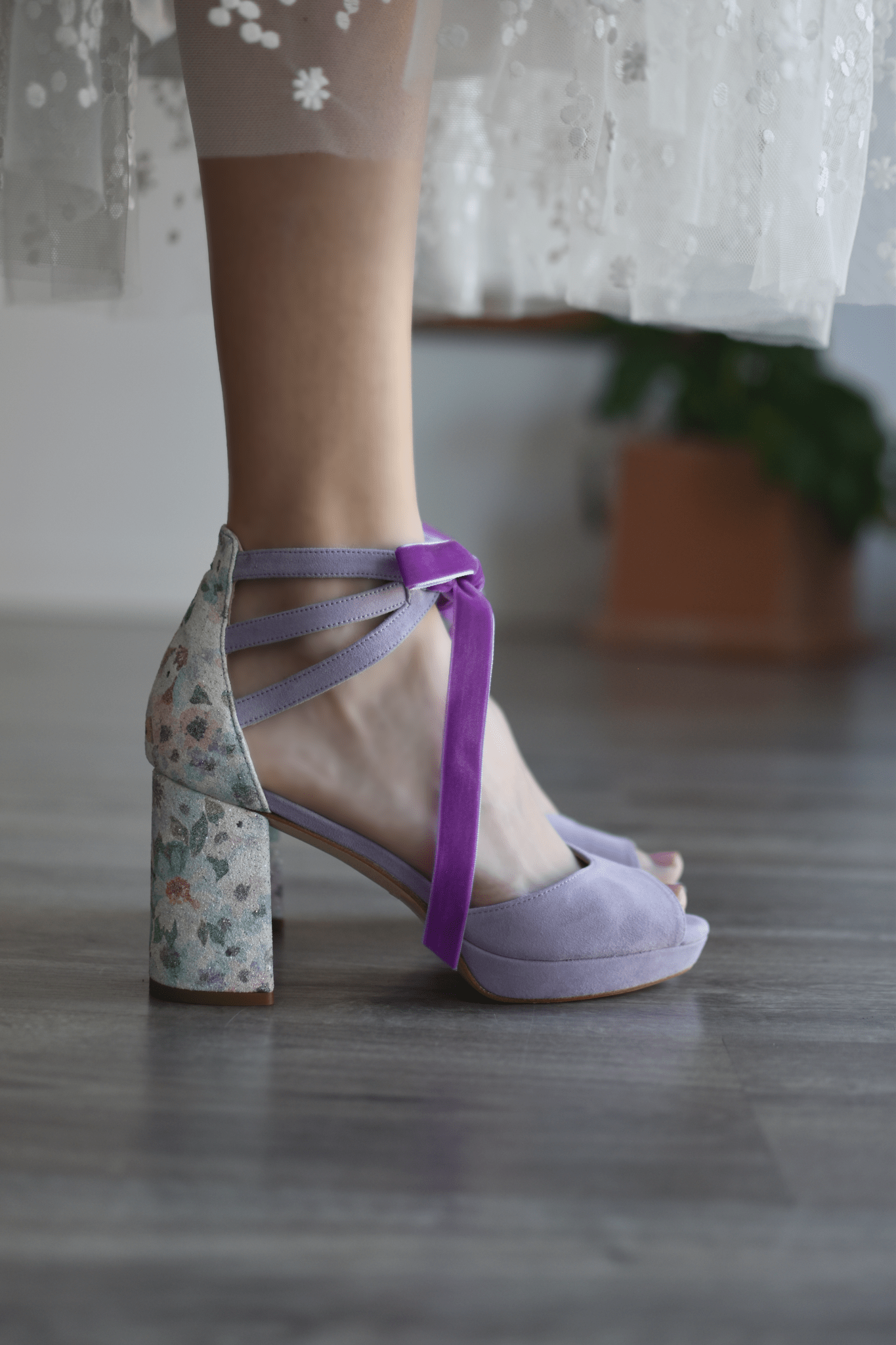 AYLA Lavanda Blossom 85 - zapatos_novia