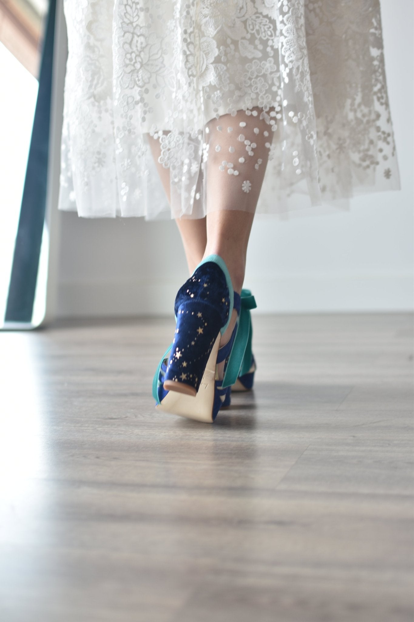 CIARA azul Carrie turquesa Constelación 95 - zapatos_novia