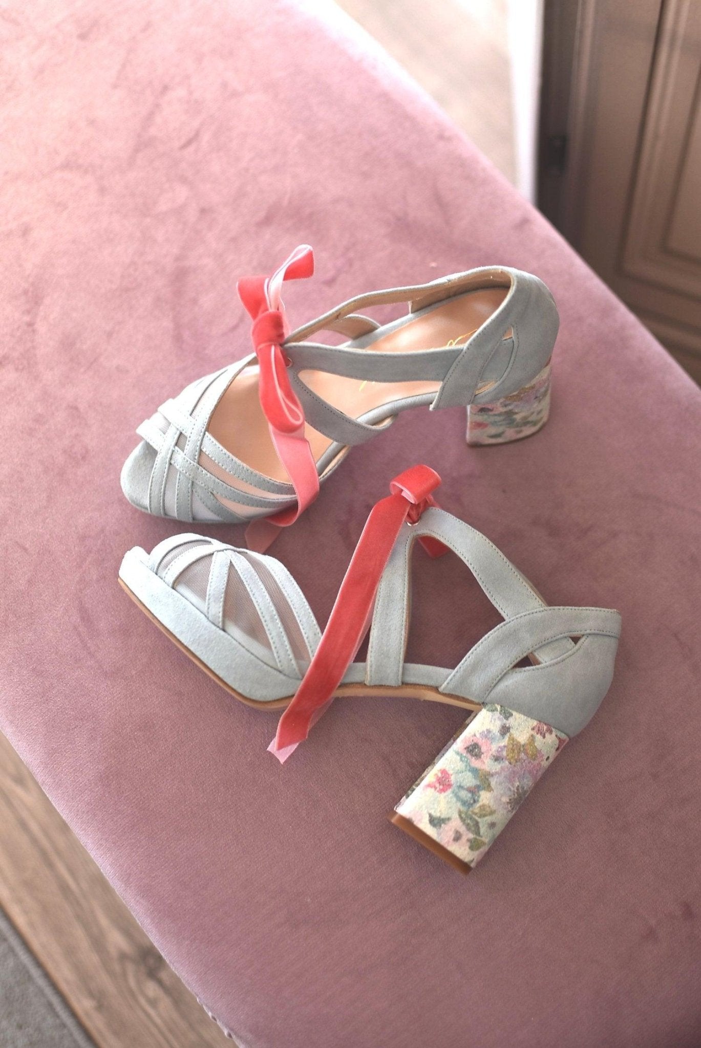 CIARA Blossom azul paraíso 85 - zapatos_novia