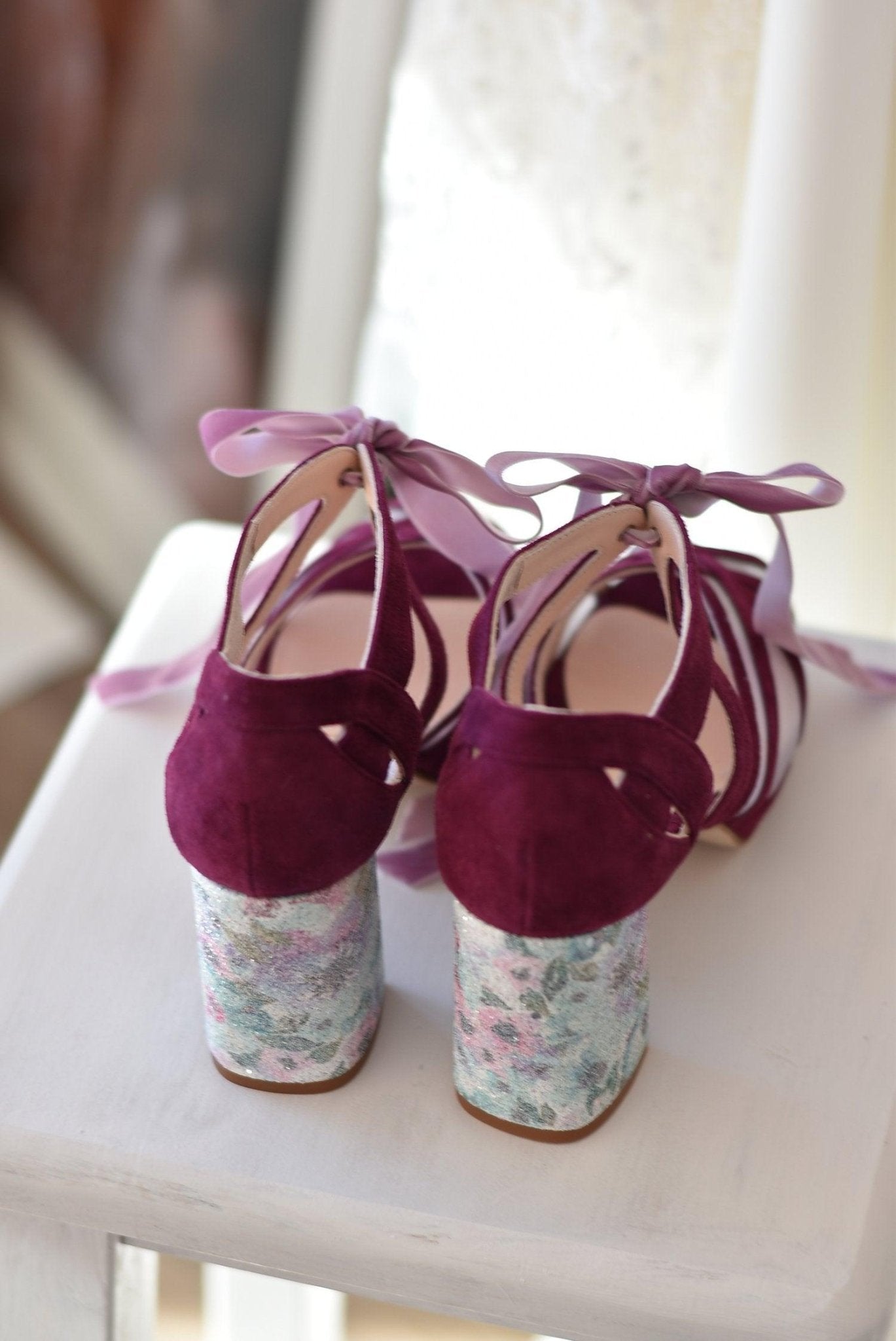 CIARA Blossom Borgoña 85 - zapatos_novia