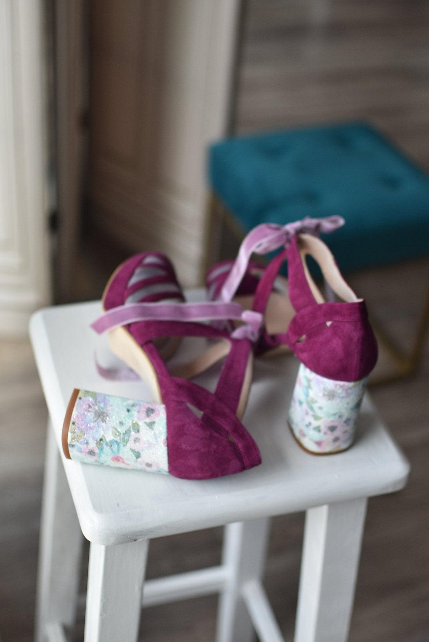 CIARA Blossom Borgoña 85 - zapatos_novia
