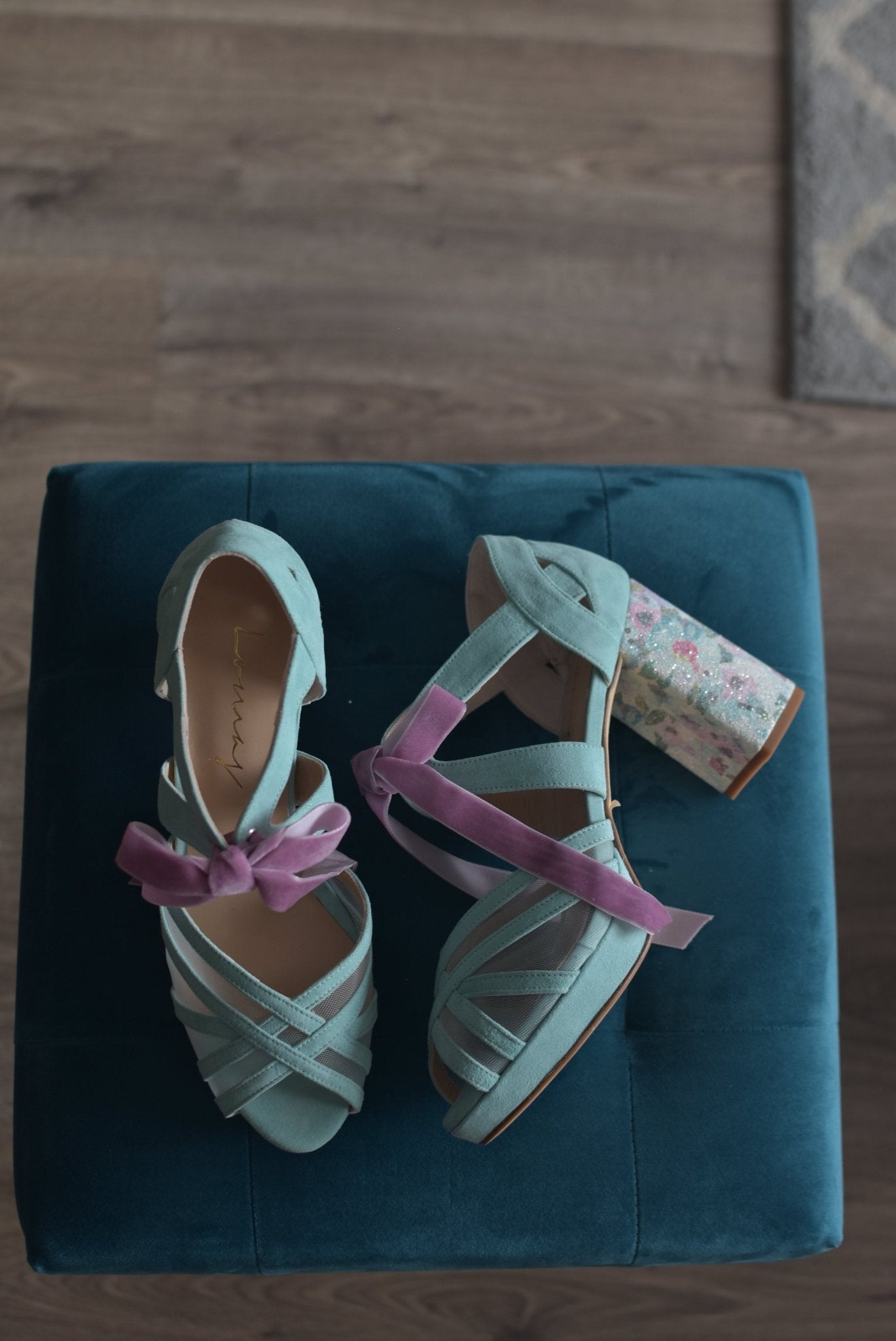 CIARA Blossom mint 85 - zapatos_novia