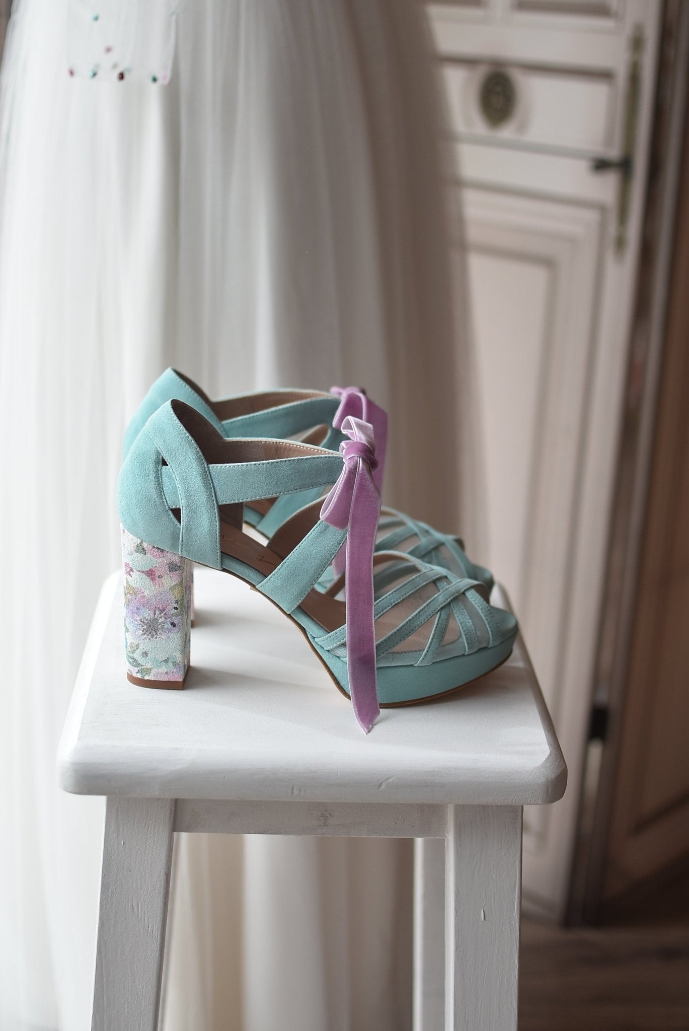 CIARA Blossom mint 95 - zapatos_novia