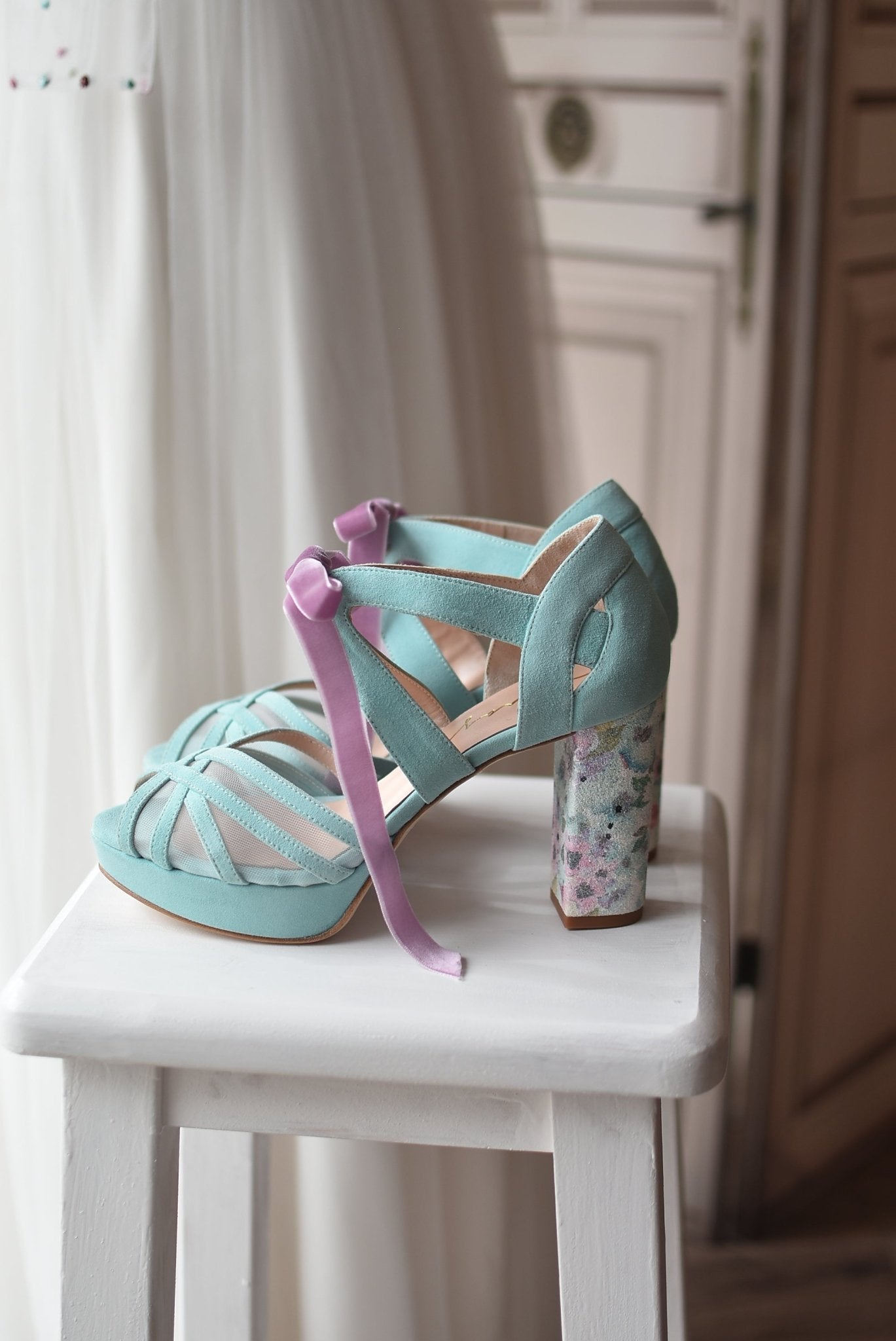 CIARA Blossom mint 95 - zapatos_novia