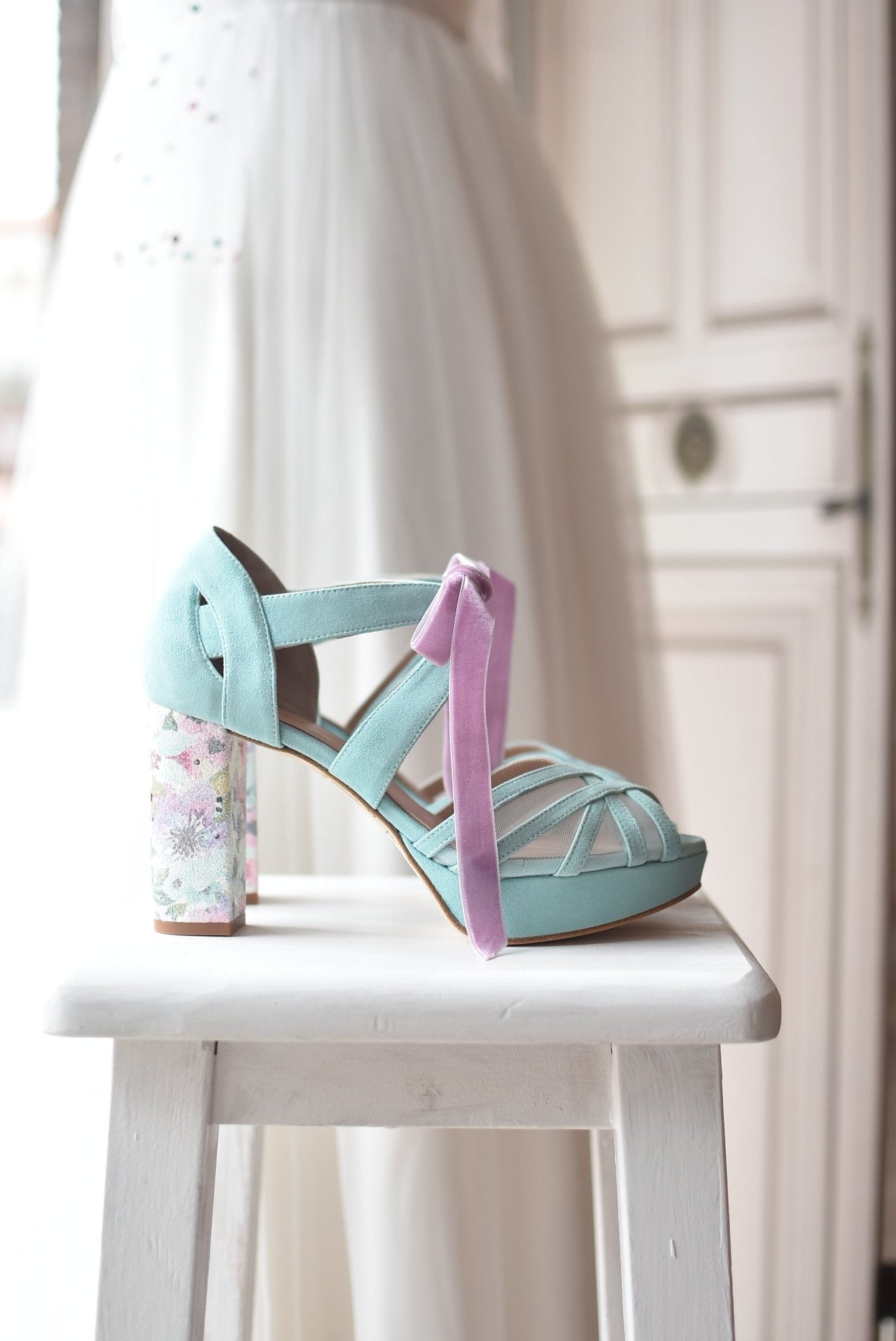 CIARA Blossom mint 95 - zapatos_novia