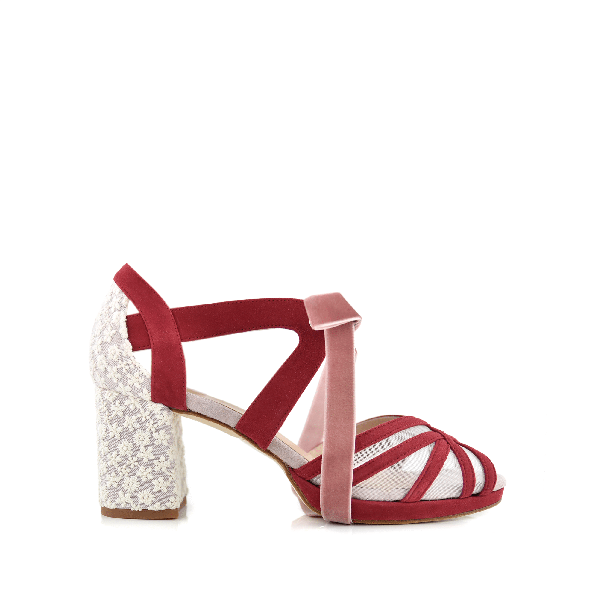 Ciara Burdeos Marion Petit — Zapatos de novia Lomas Shoes