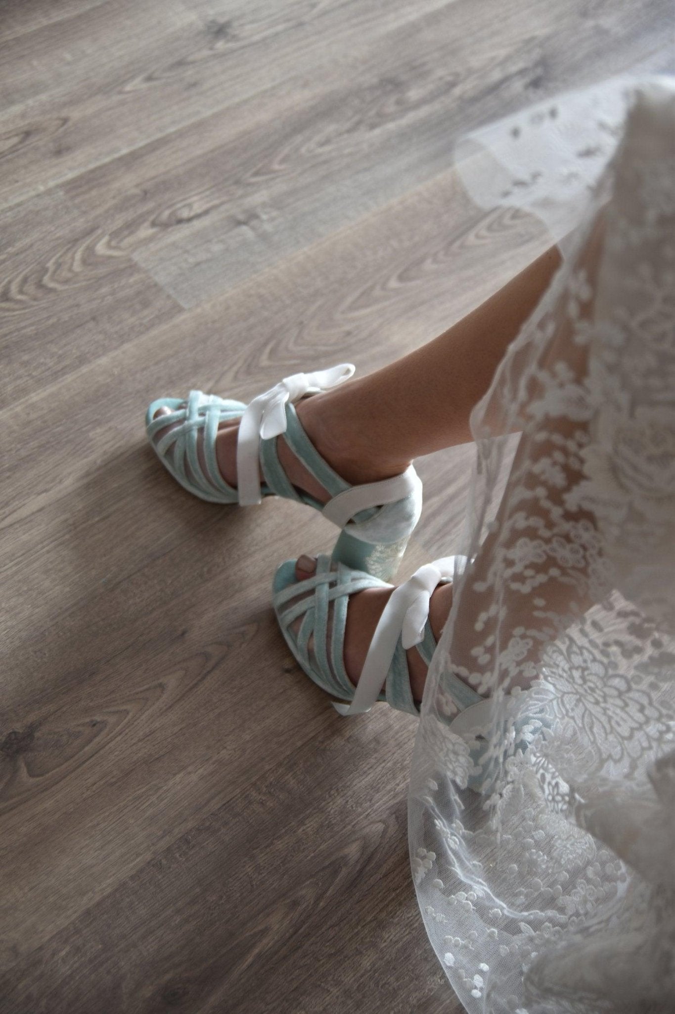 CIARA diente de León mint velvet petit - zapatos_novia