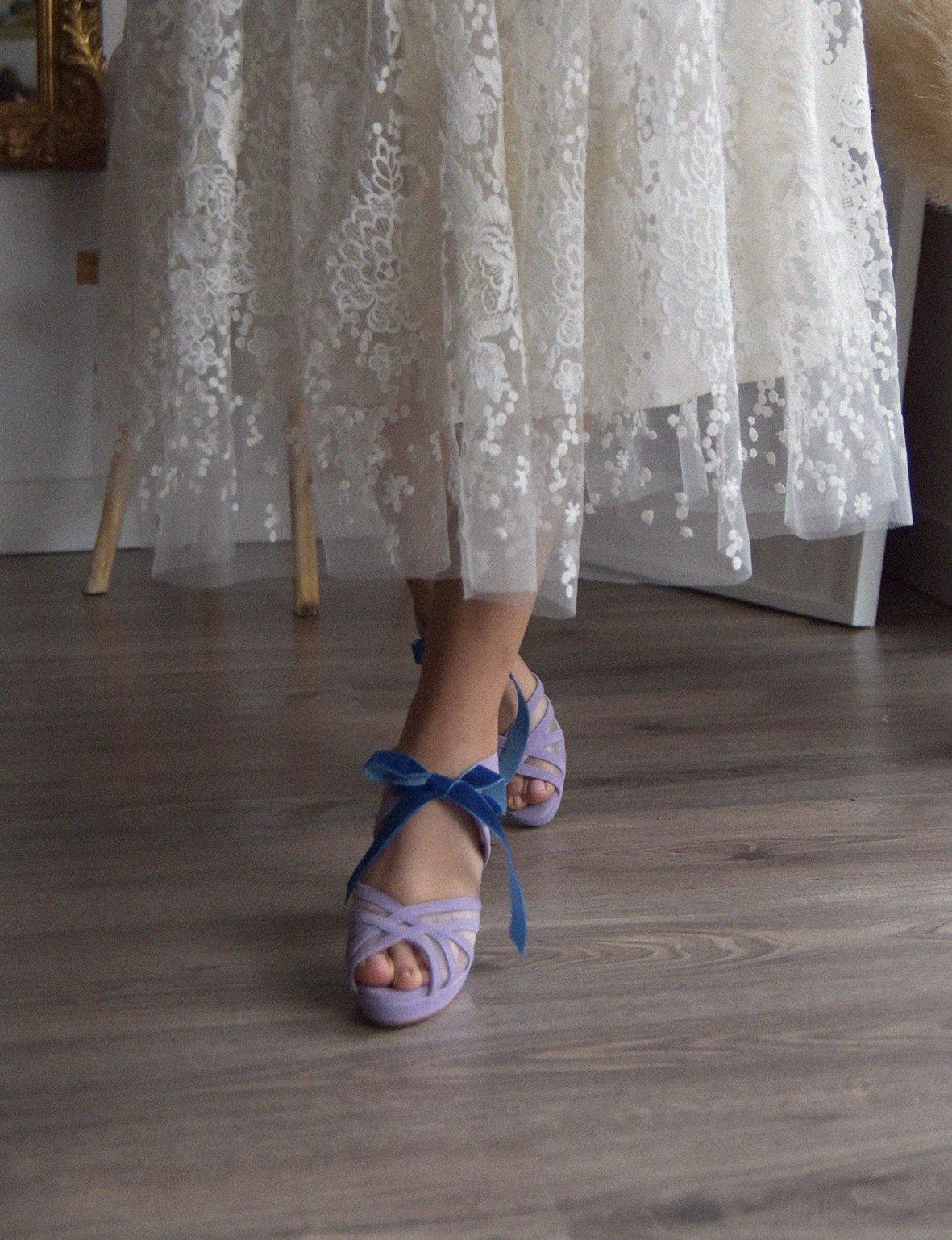 CIARA lavanda - magestic April midi - zapatos_novia