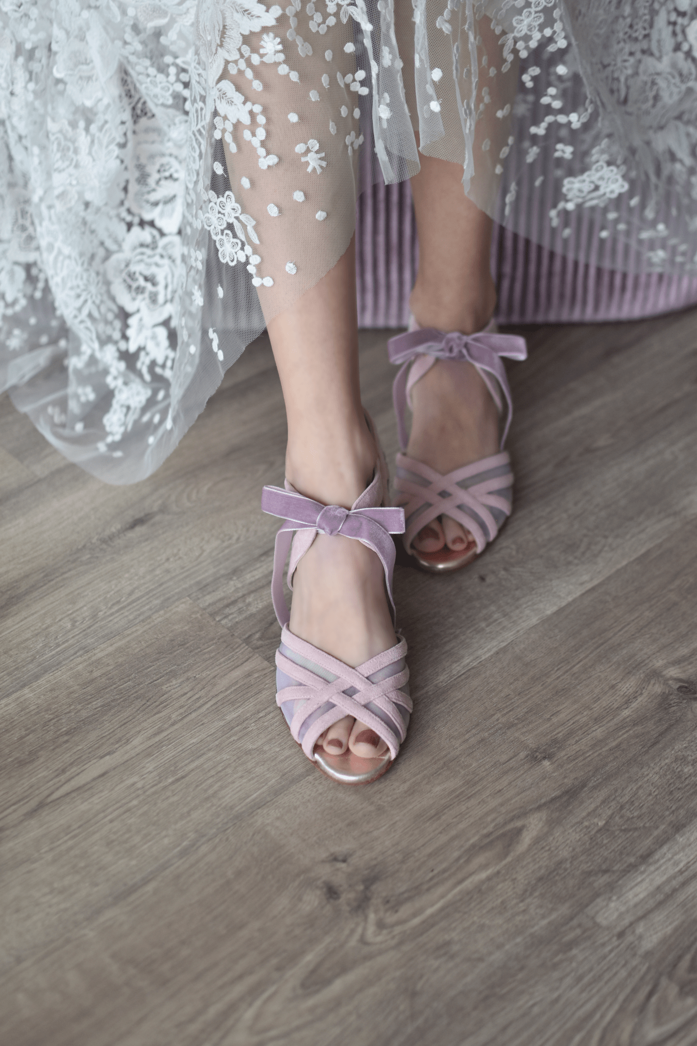 CIARA rosa claro Marion nuevo mini - zapatos_novia