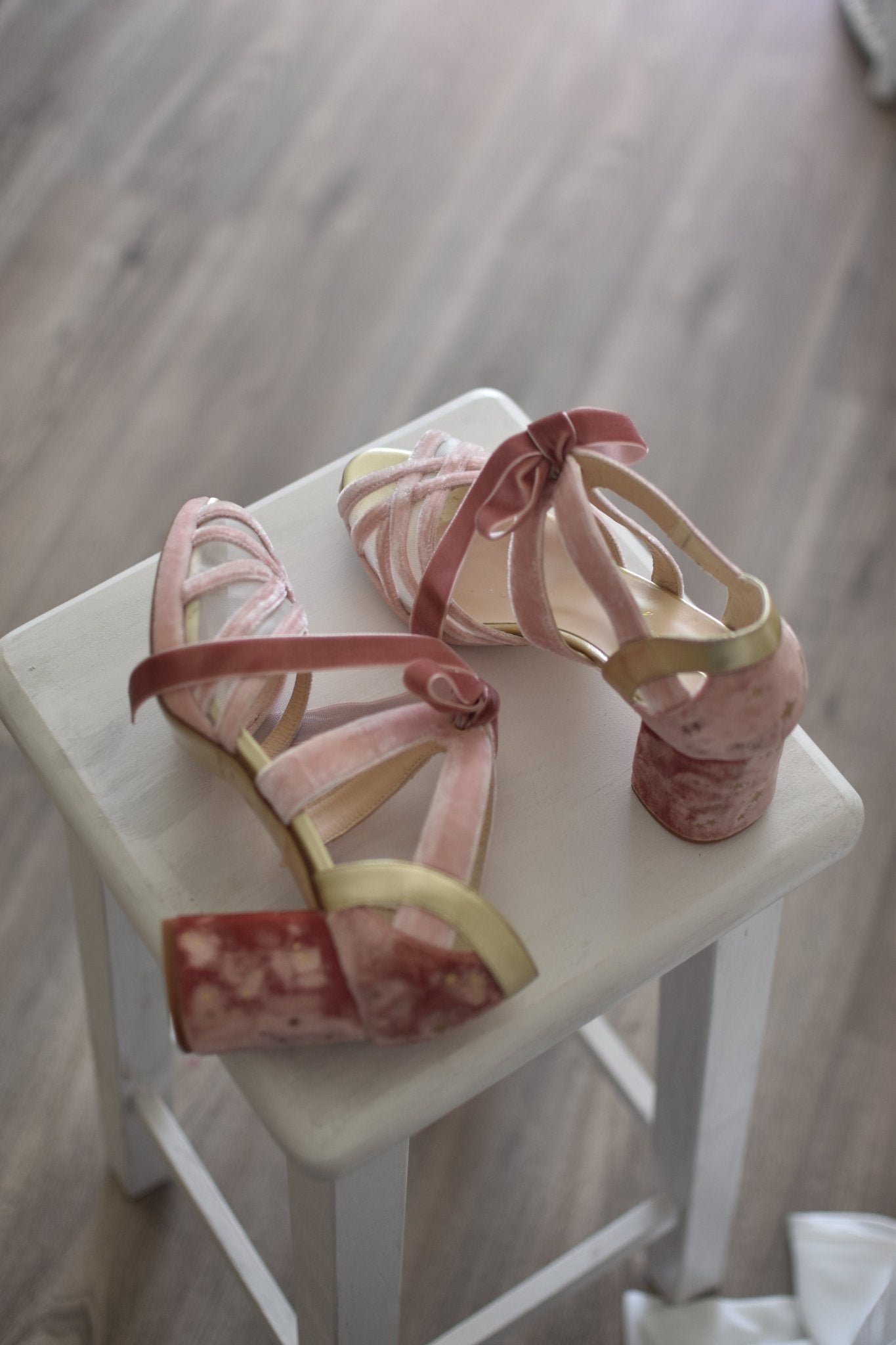 Ciara rosa Constelación midi - zapatos_novia