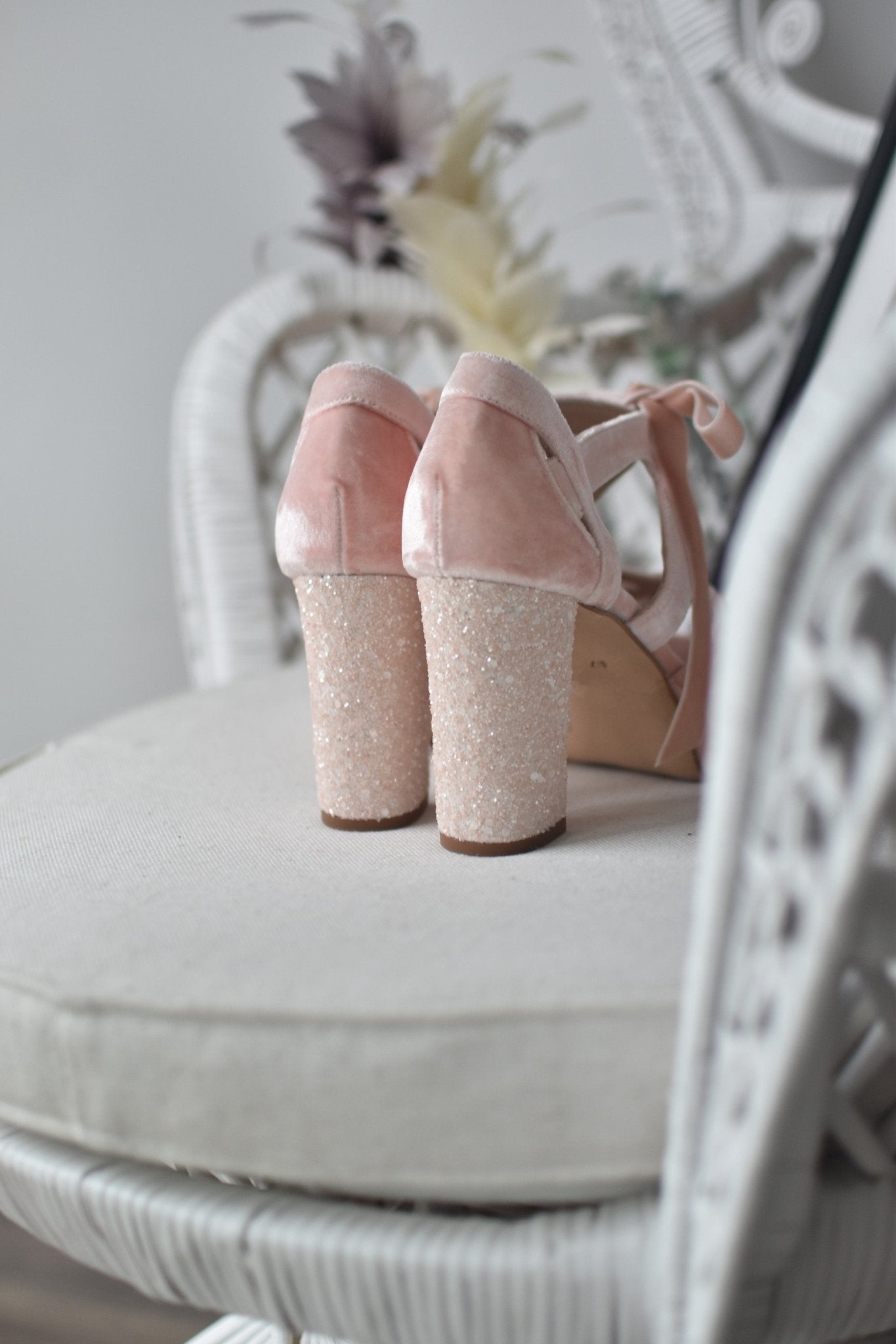 CIARA velvet pink party 95 - zapatos_novia