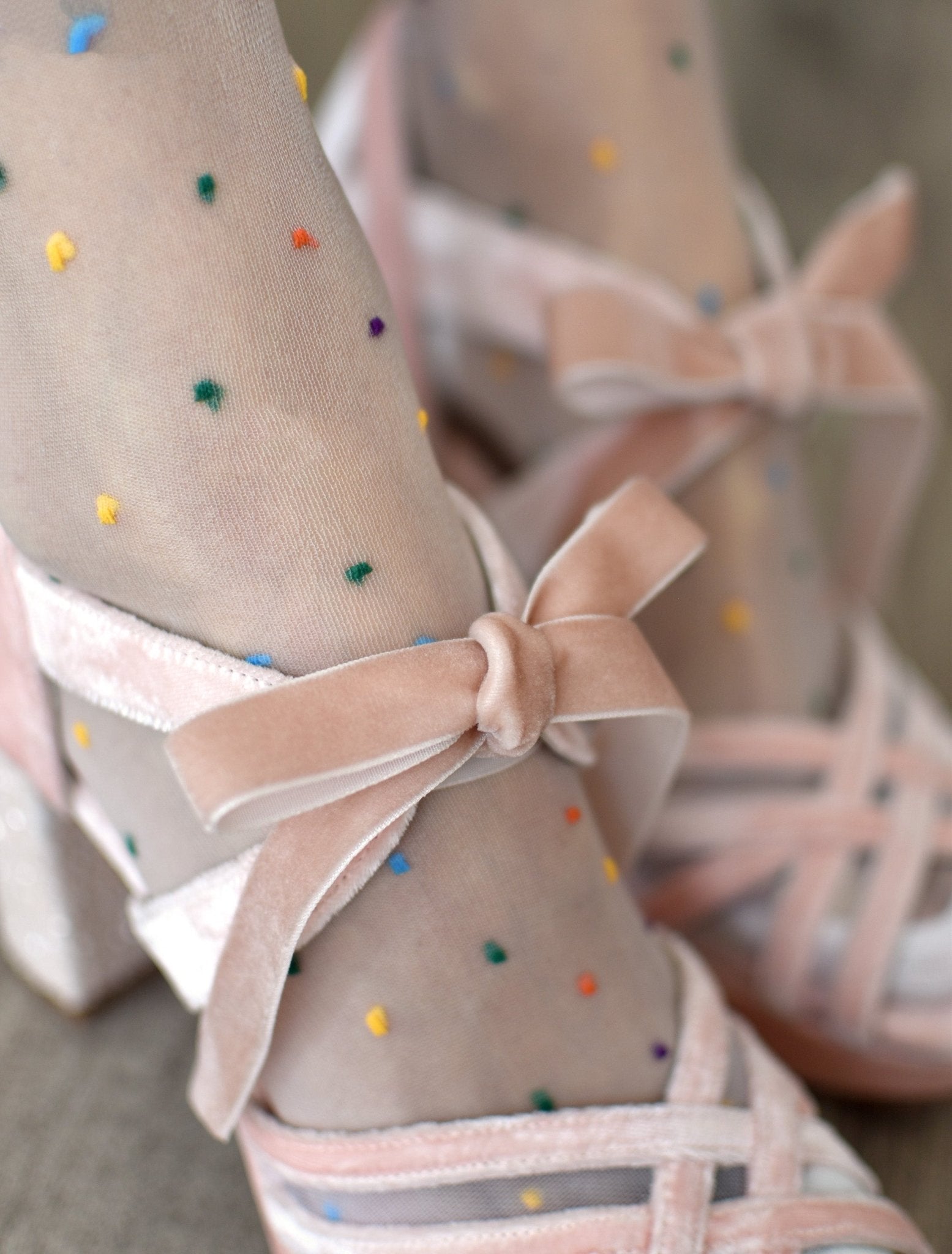 CIARA velvet pink party 95 - zapatos_novia