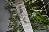 z.Velvet ribbon for bridal bouquet BOUGHT VILLA DARK