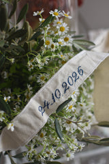 z.Velvet ribbon for bridal bouquet BOUGHT VILLA DARK