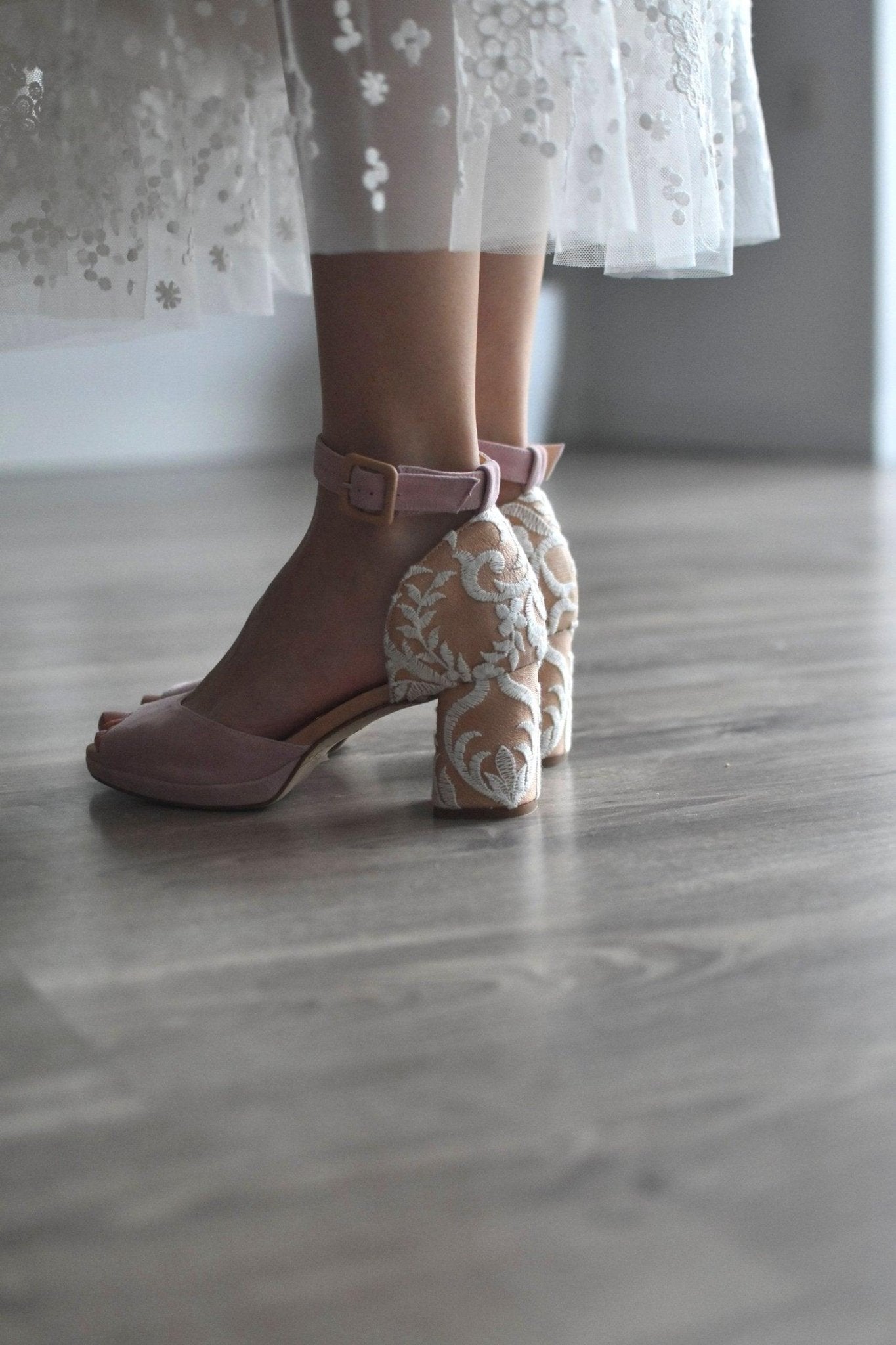 DIANA pulsera extra XL tacón 7cm - zapatos_novia
