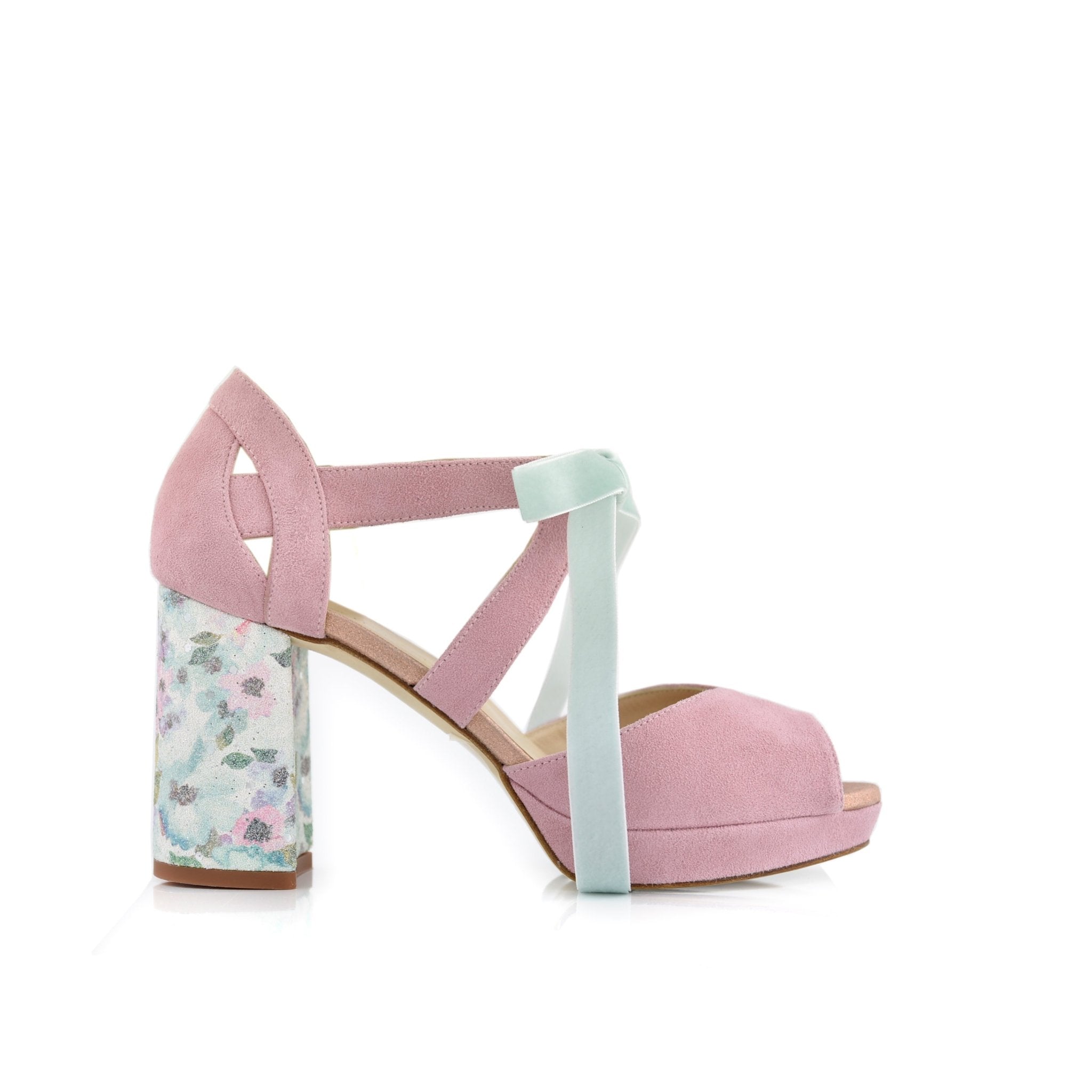.En stock HERA abierto rosa claro Blossom 85 Talla 38 - zapatos_novia