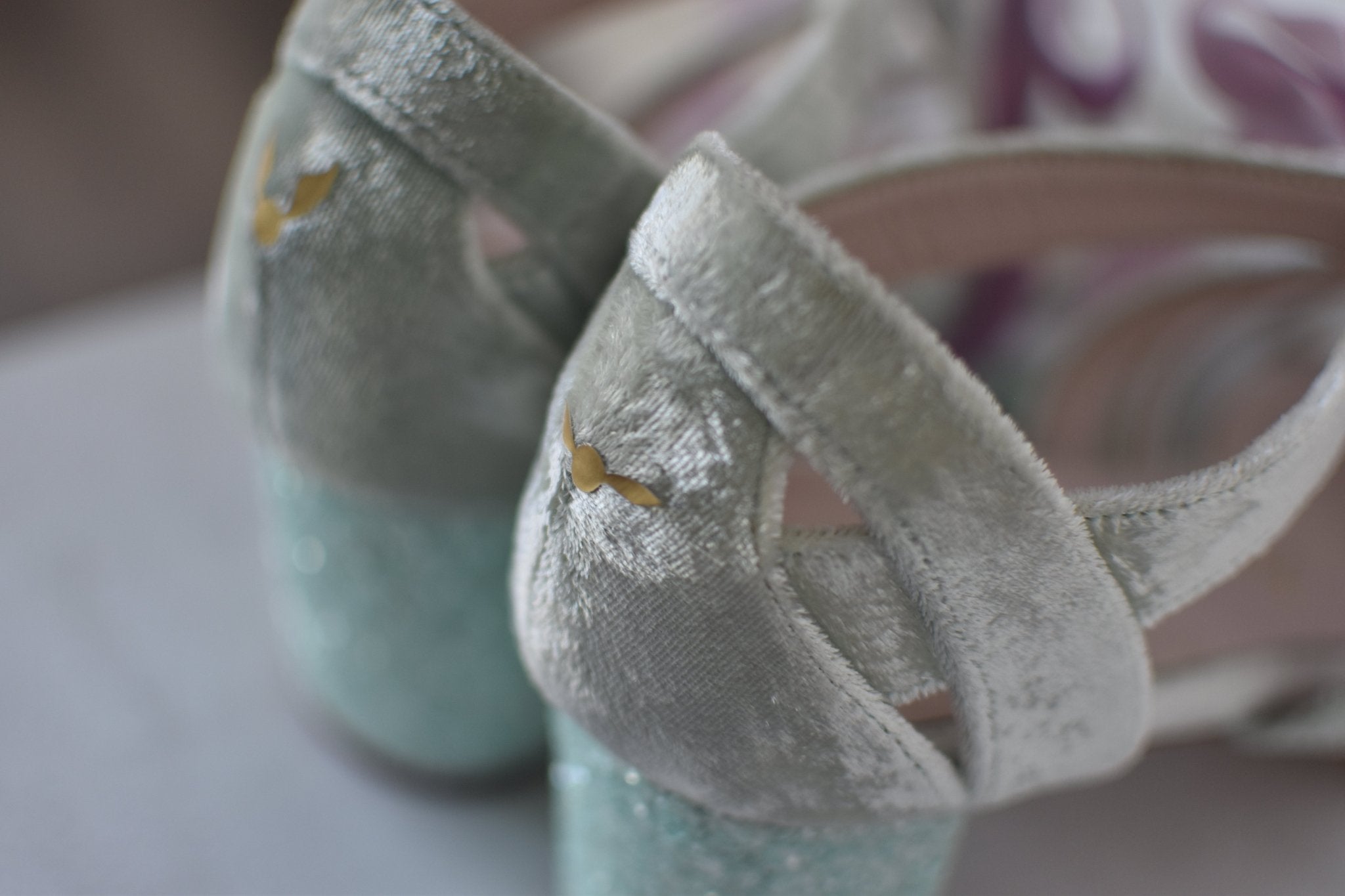 .EN STOCK.CIARA mint velvet glitter TALLA 38 - zapatos_novia