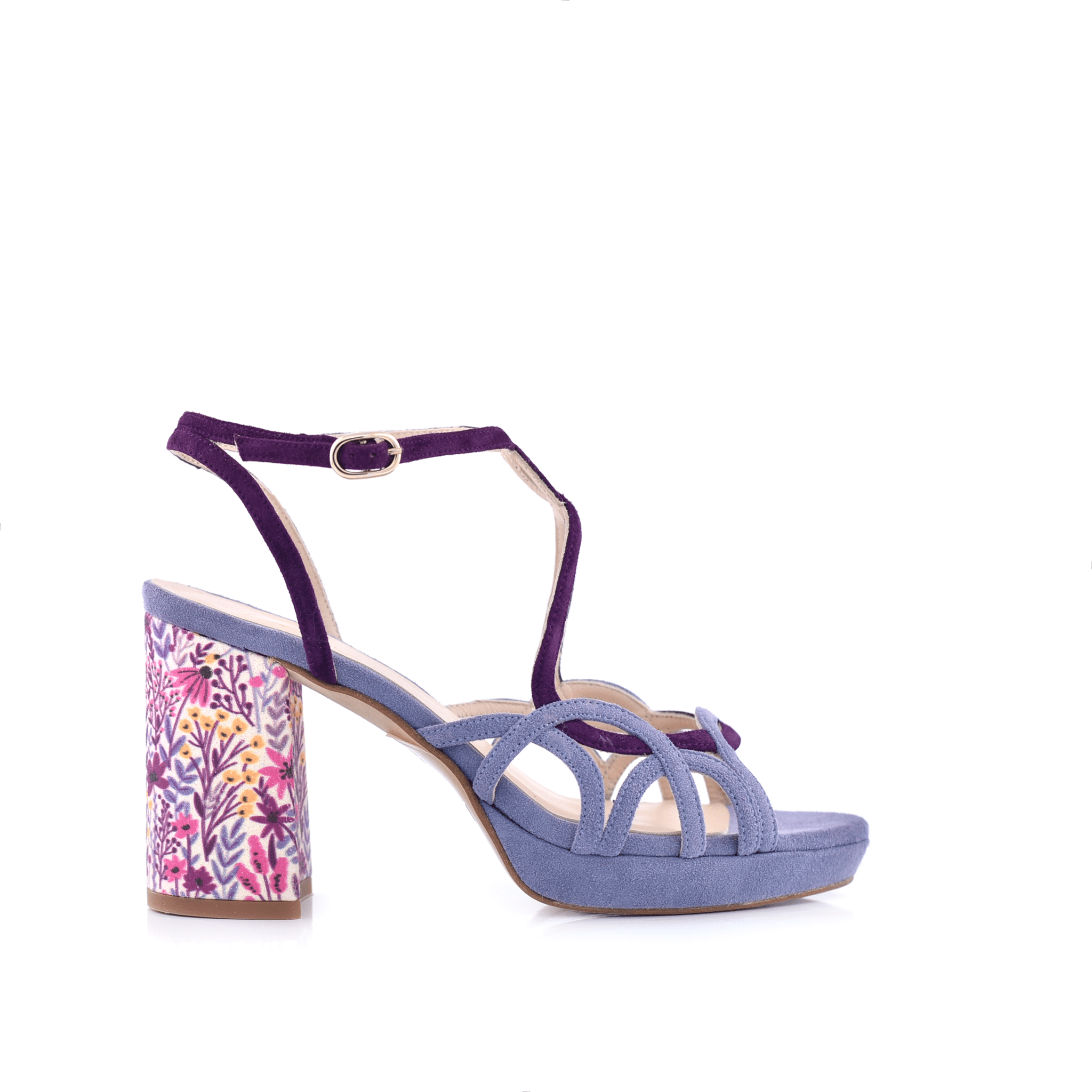 Gala Lavanda Aquarelle Midi — Zapatos de novia Lomas Shoes